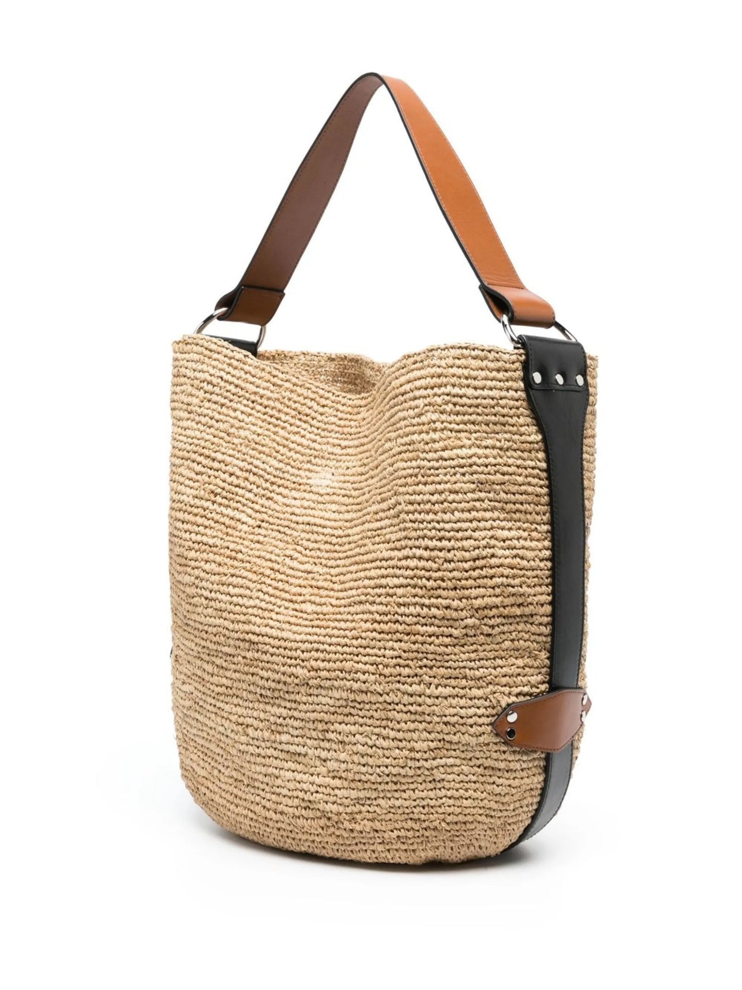 Bayia raffia tote bag