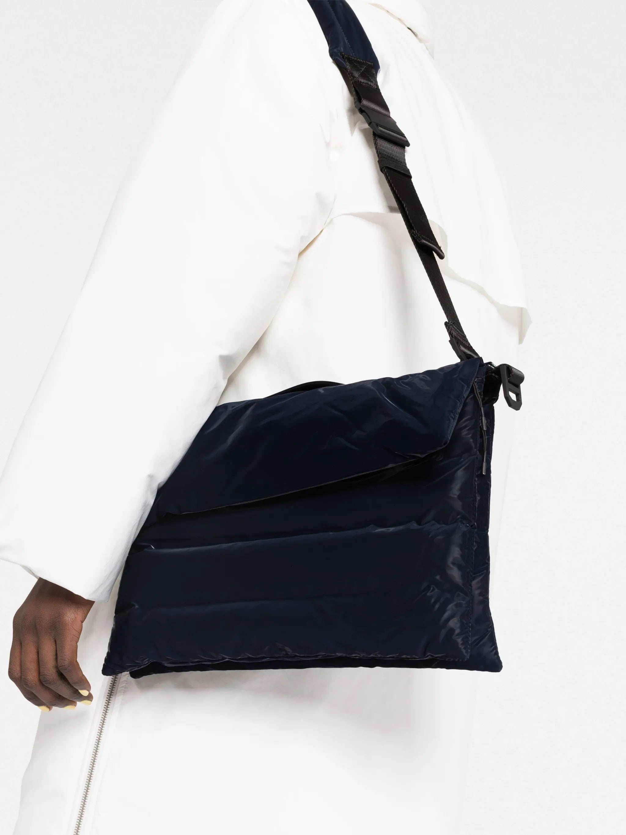 logo-patch crossbody bag
