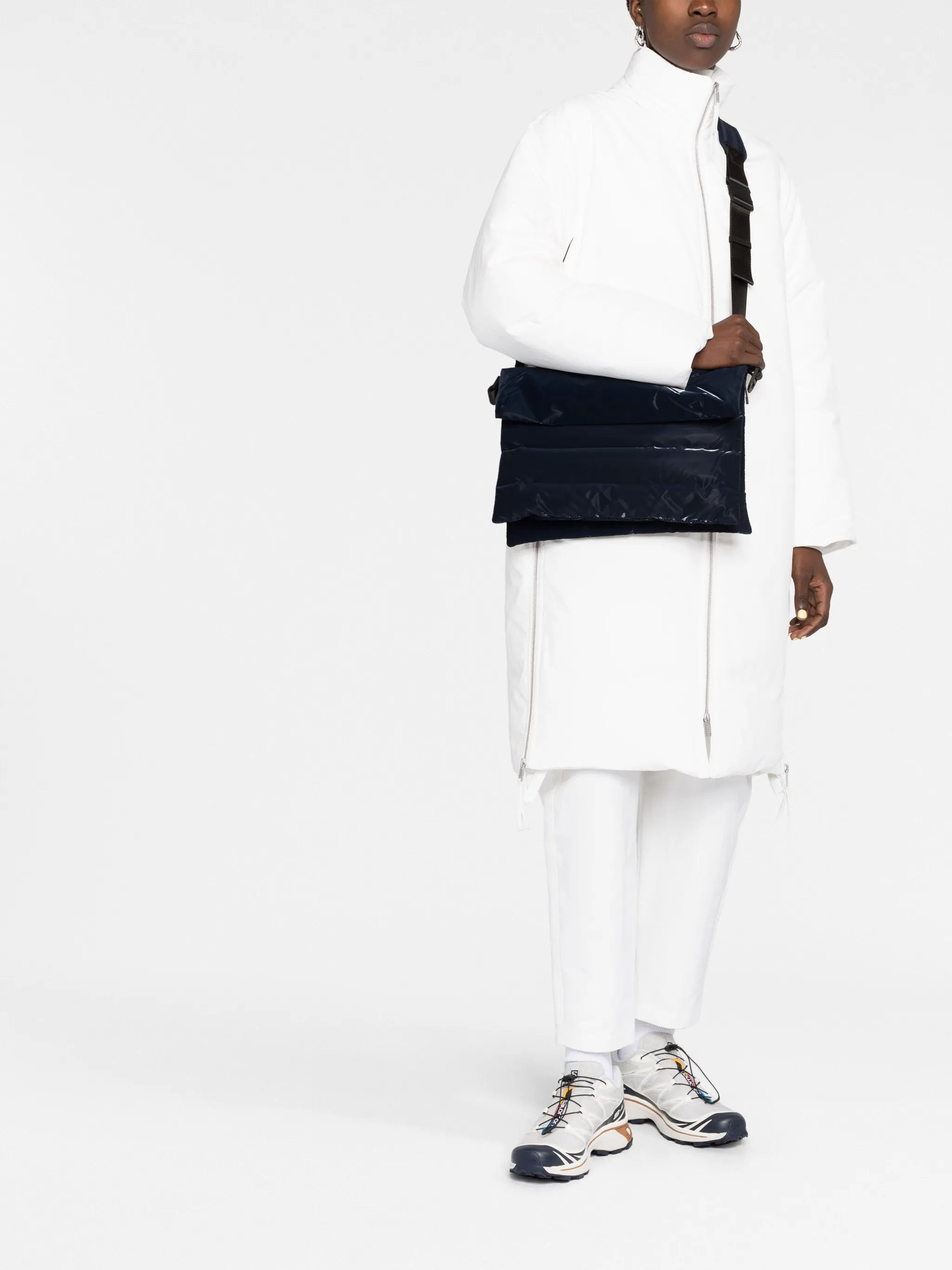logo-patch crossbody bag