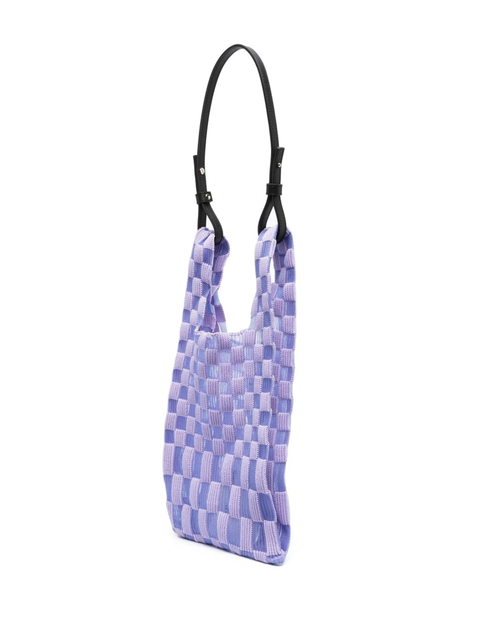 interwoven sheer tote bag