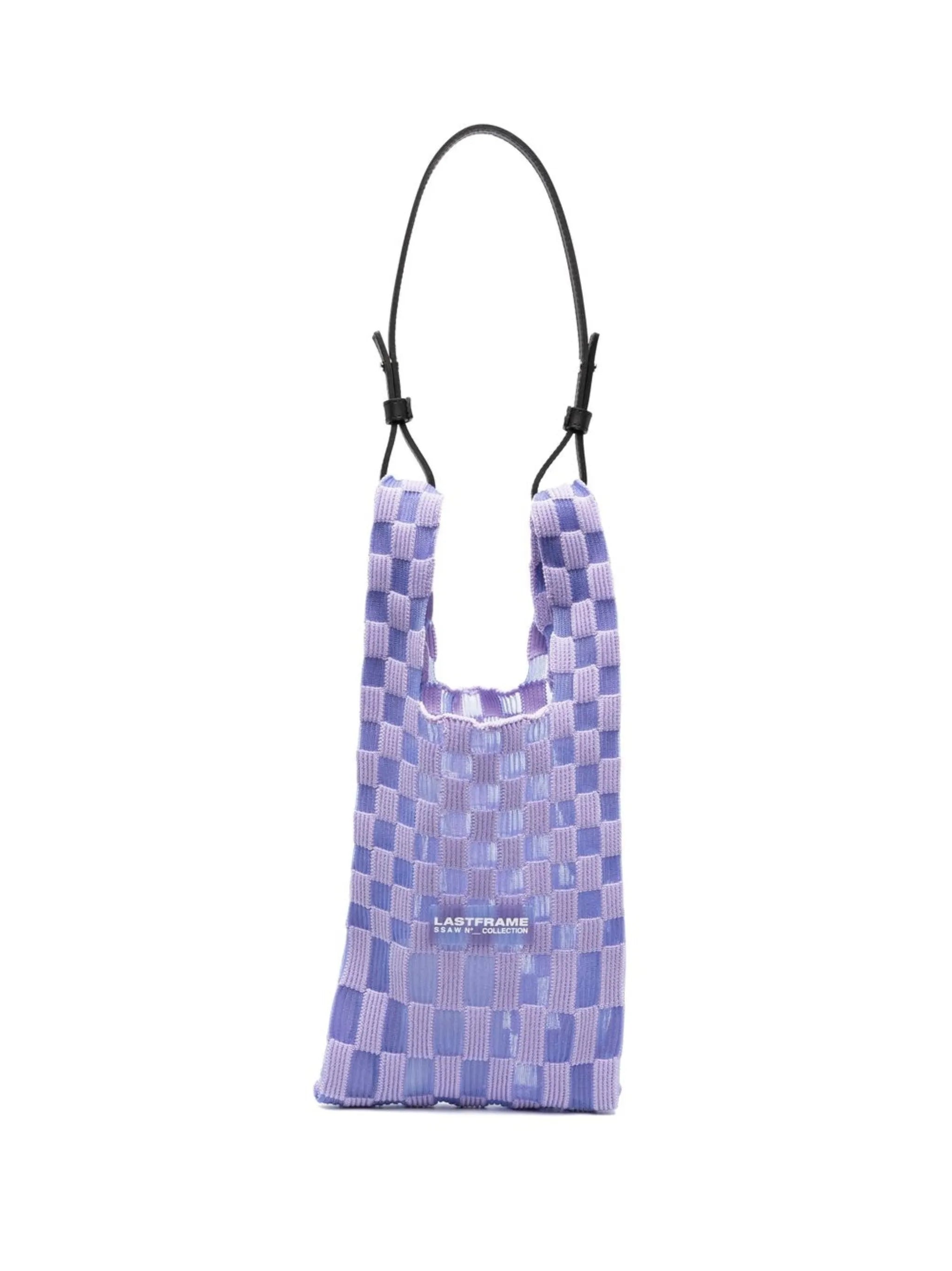 interwoven sheer tote bag