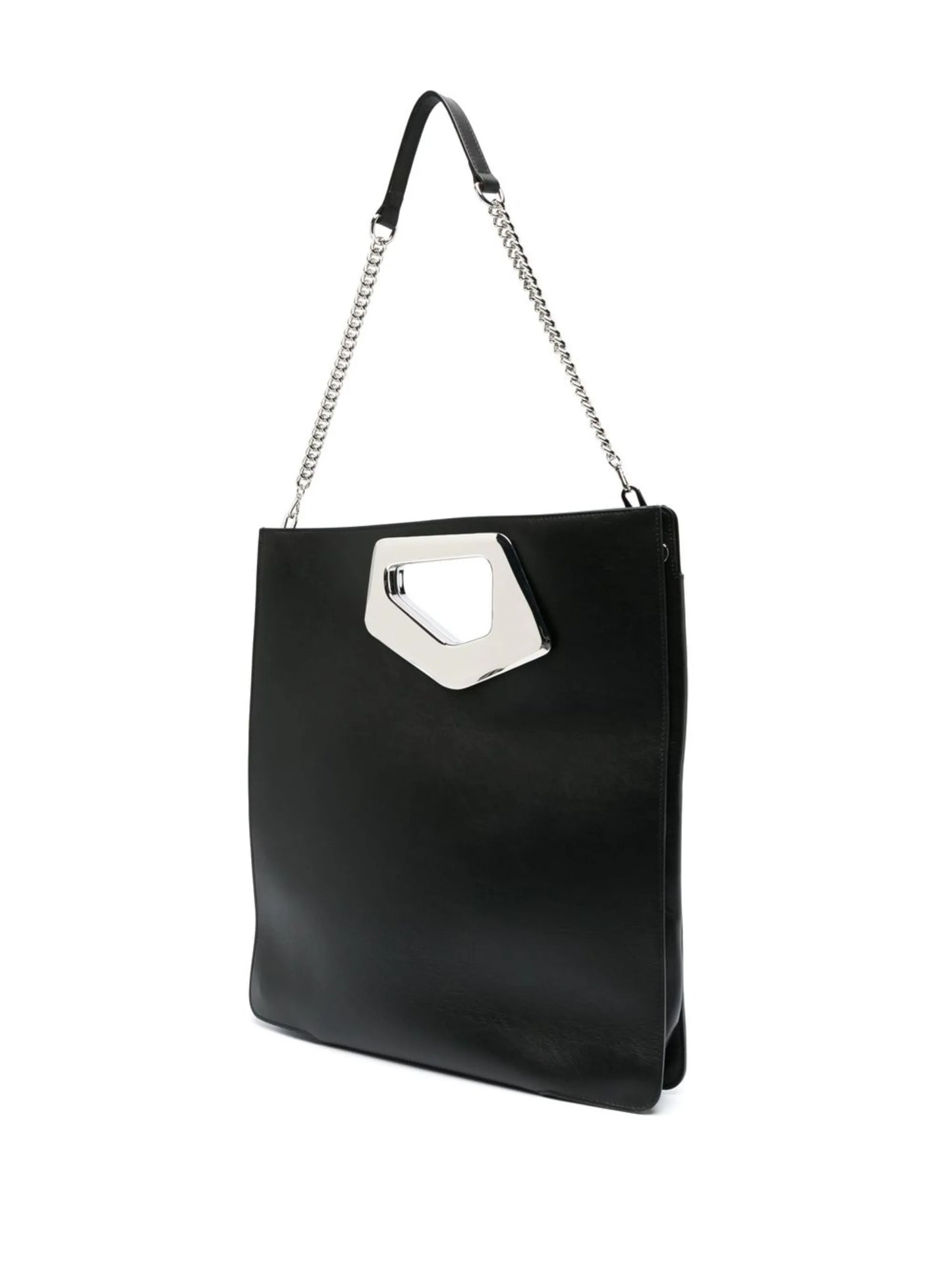 tall leather tote bag