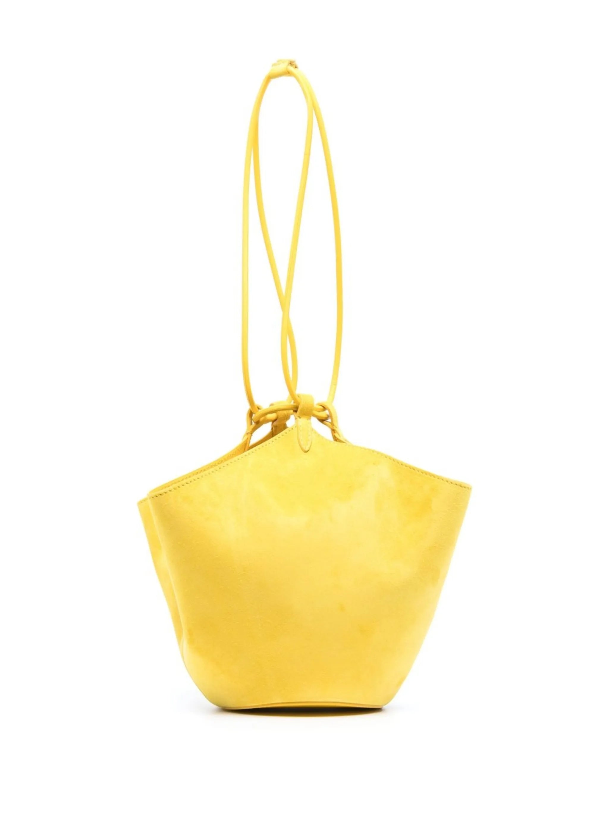 Lotus drawstring shoulder bag
