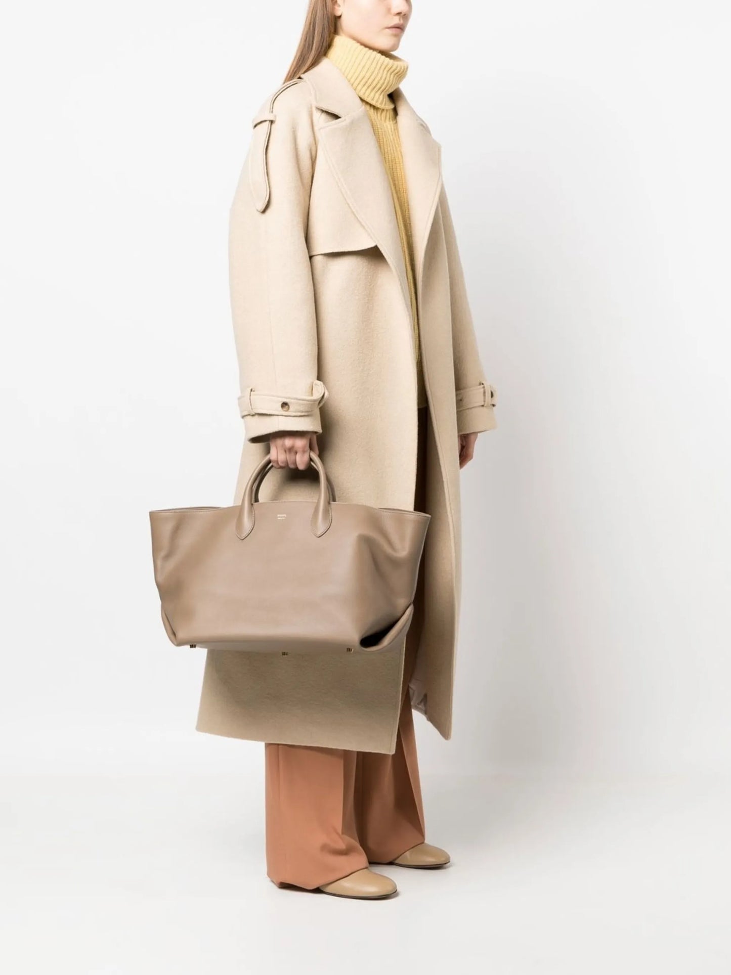 medium Amelia leather tote bag
