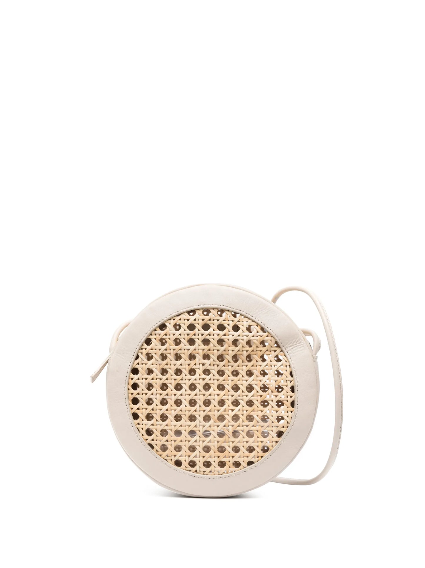 round straw crossbody bag