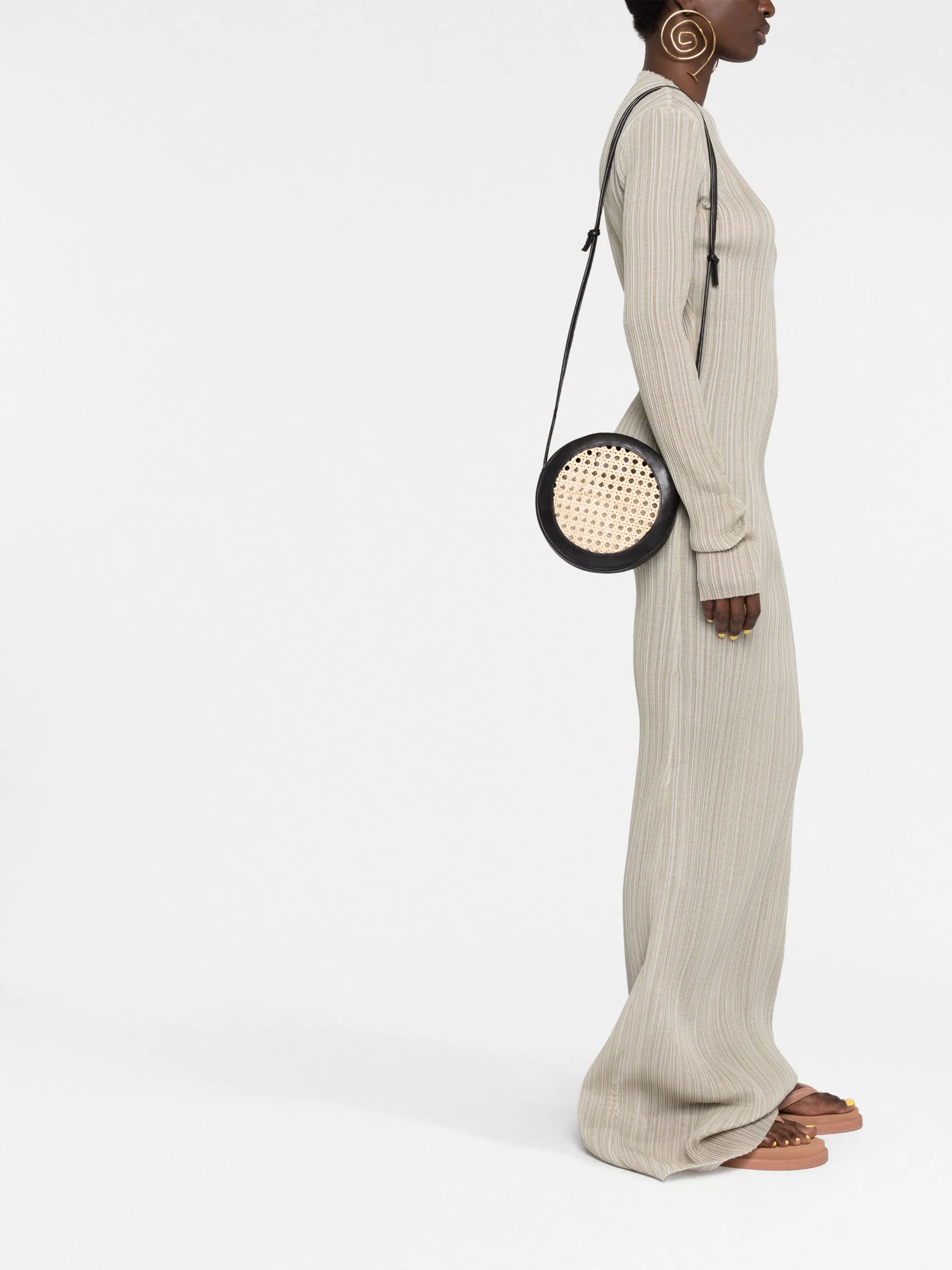 rattan crossbody bag