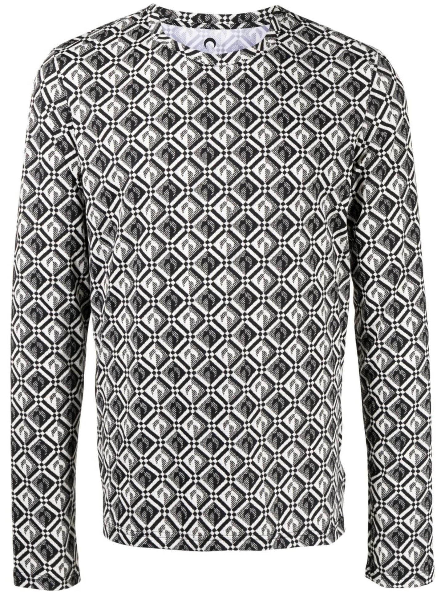 crescent moon print T-shirt
