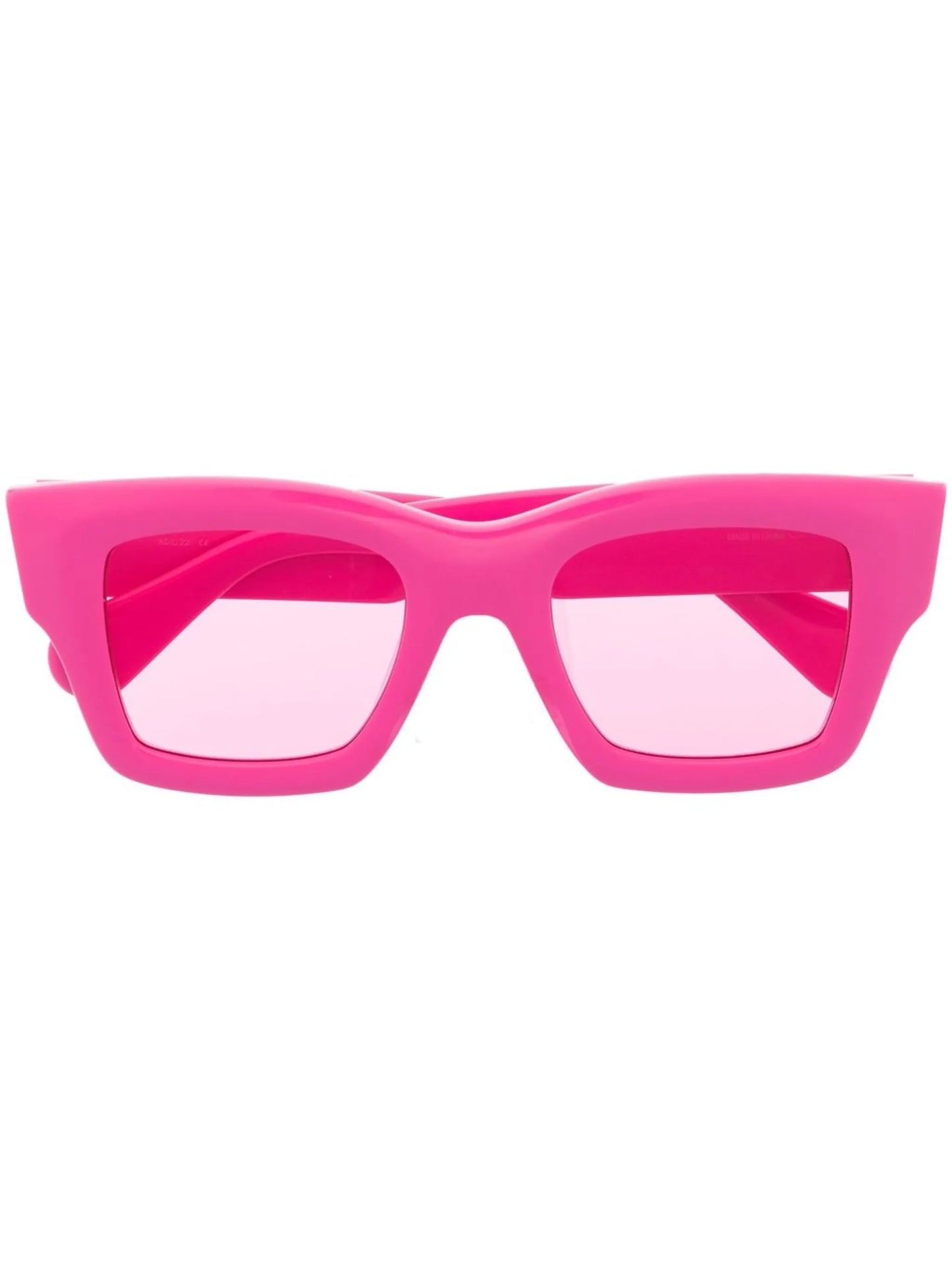 logo-plaque square-frame sunglasses