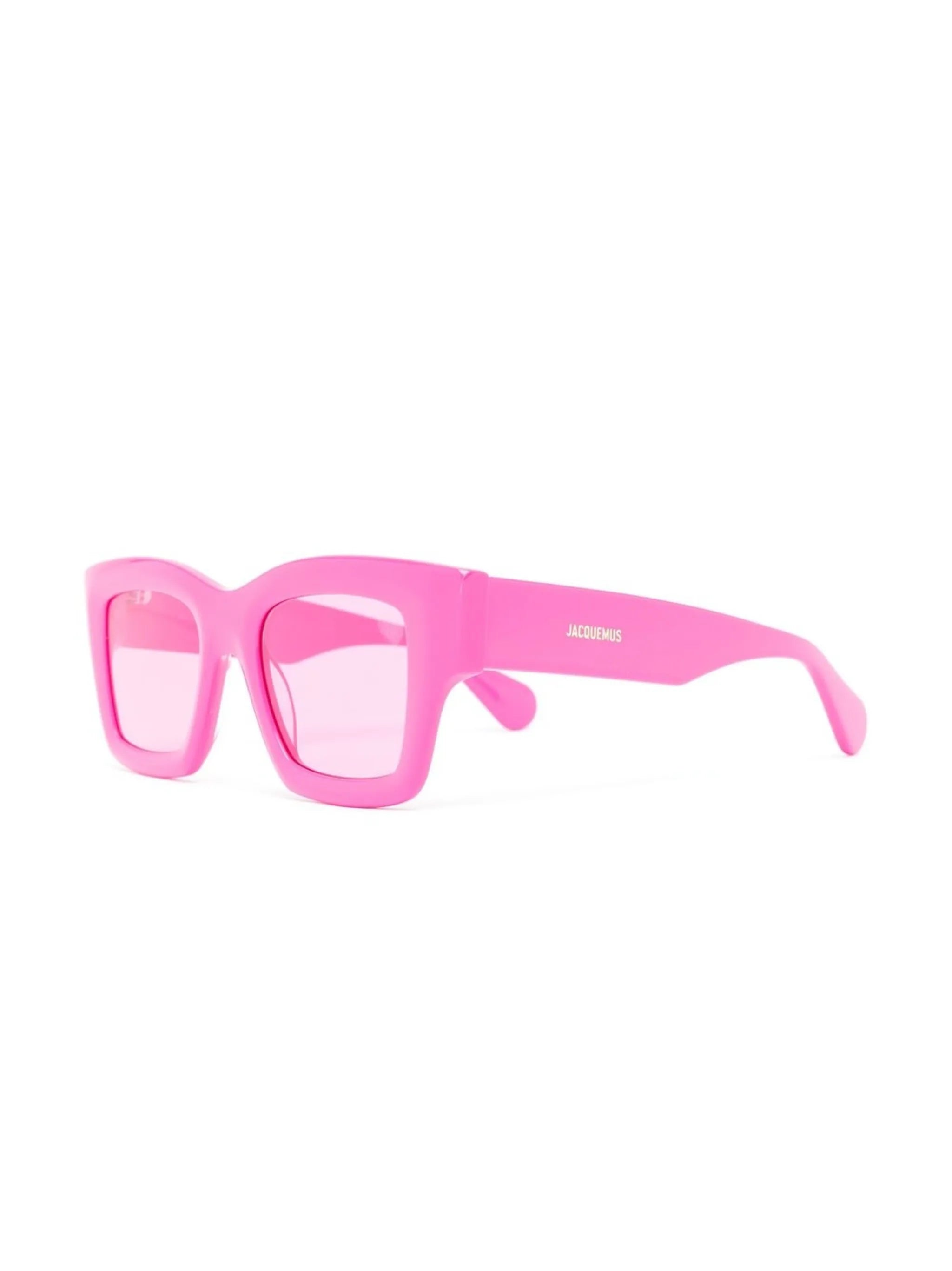 logo-plaque square-frame sunglasses