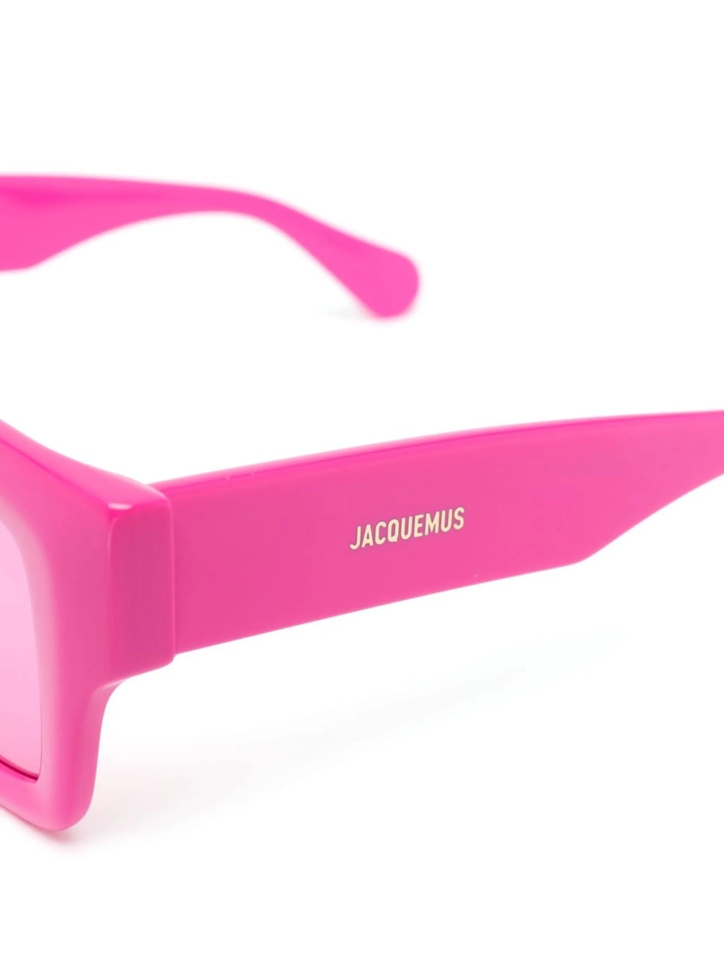 logo-plaque square-frame sunglasses