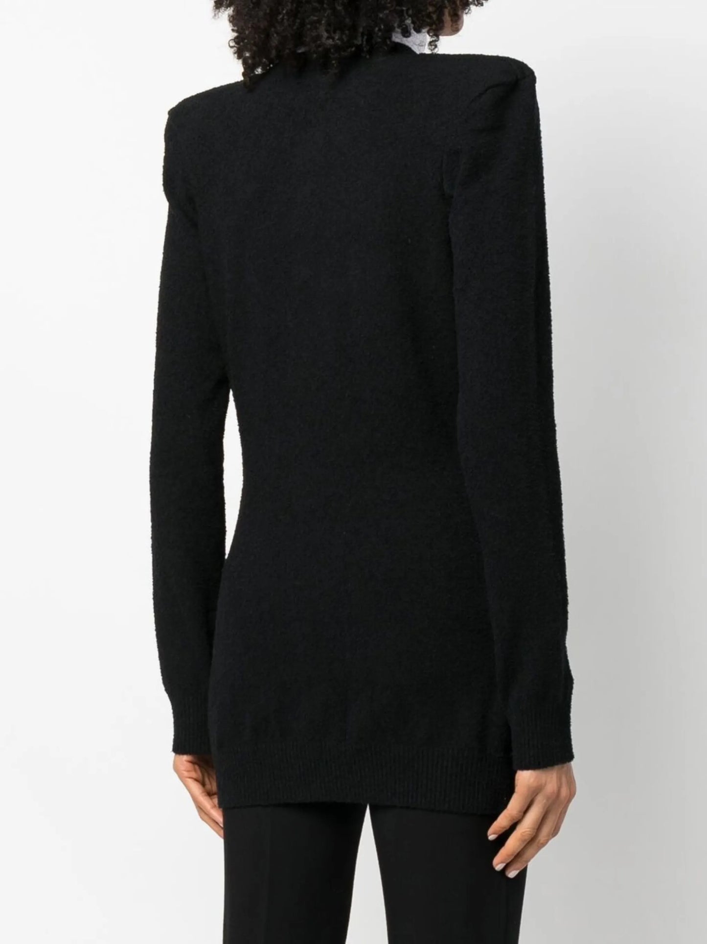 button-up cotton cardigan