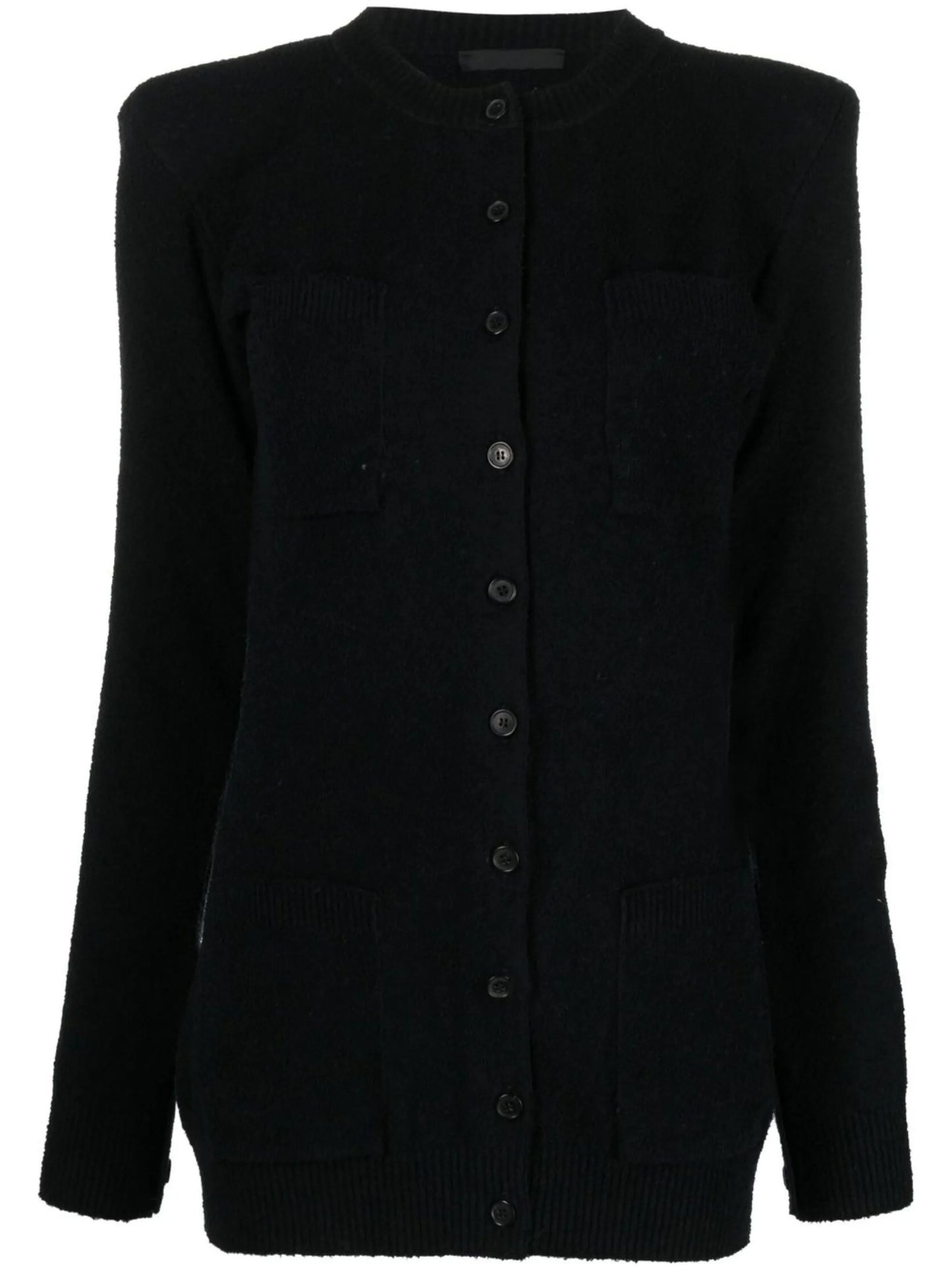 button-up cotton cardigan