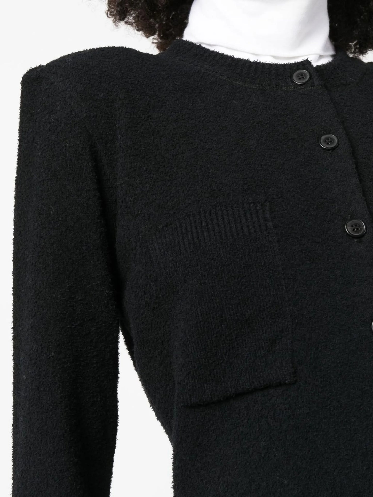 button-up cotton cardigan