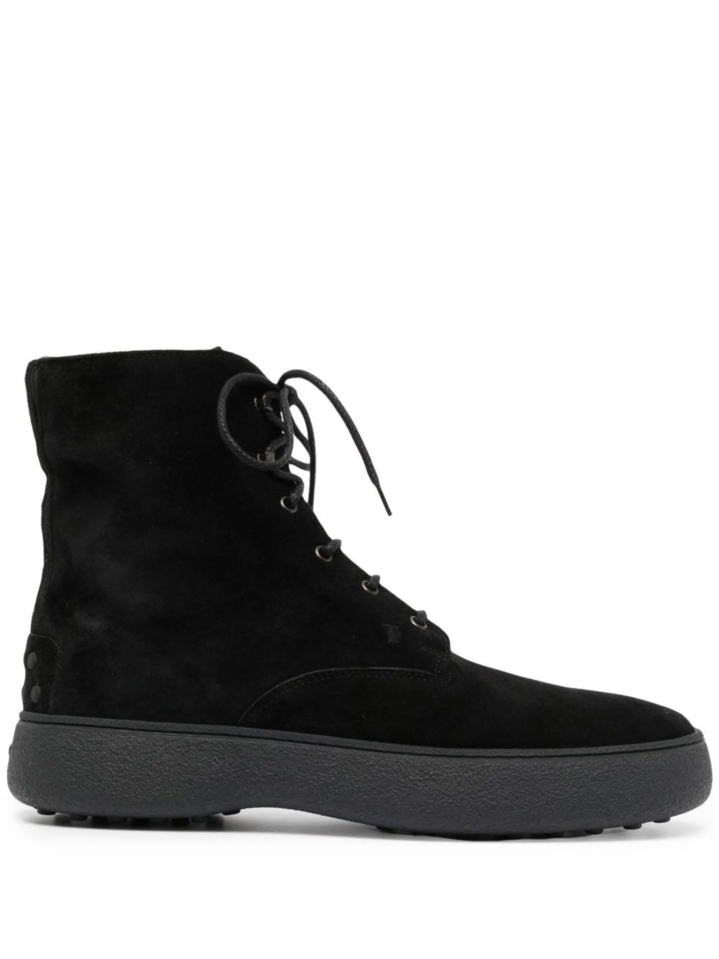 W.G. lace-up suede boots