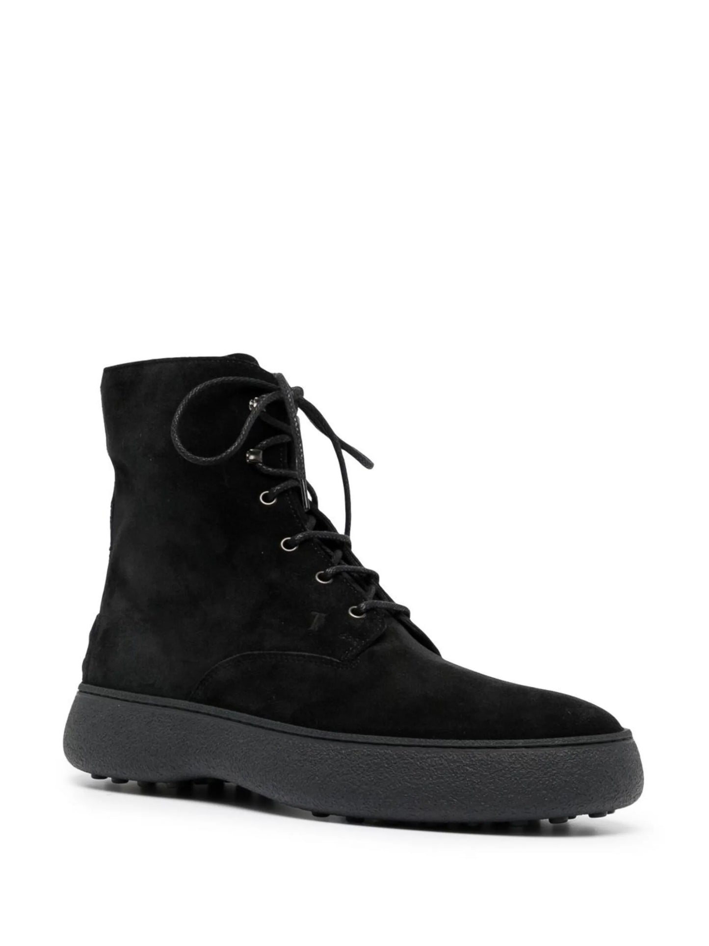 W.G. lace-up suede boots