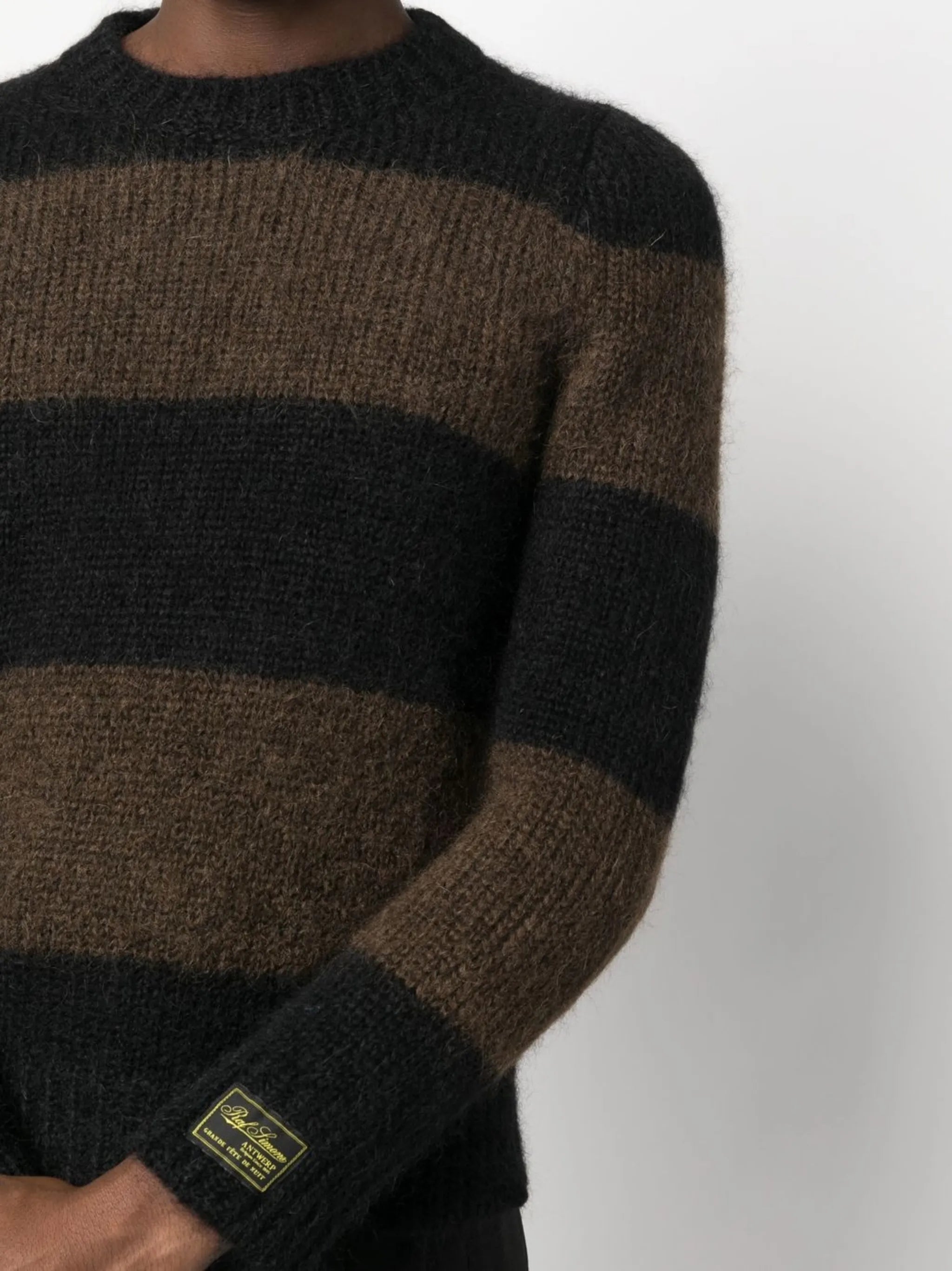 horizontal-stripe jumper