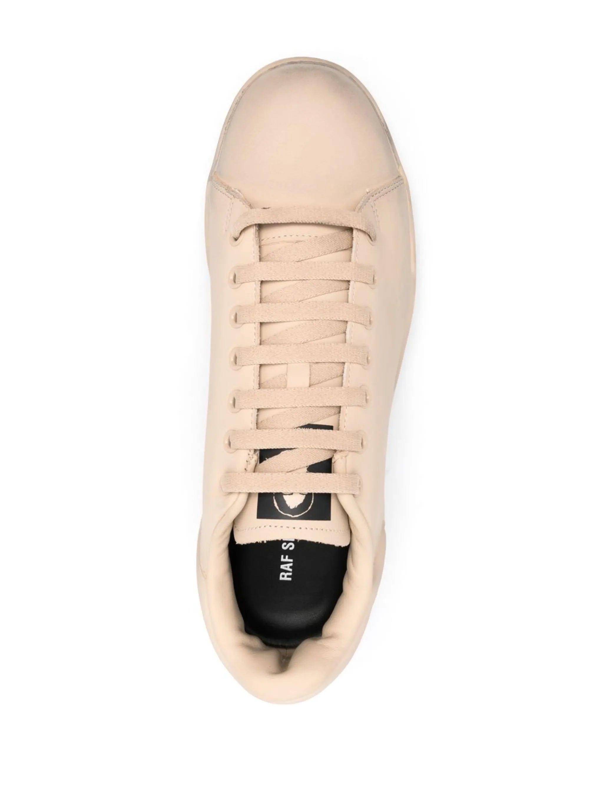 round-toe lace-up sneakers