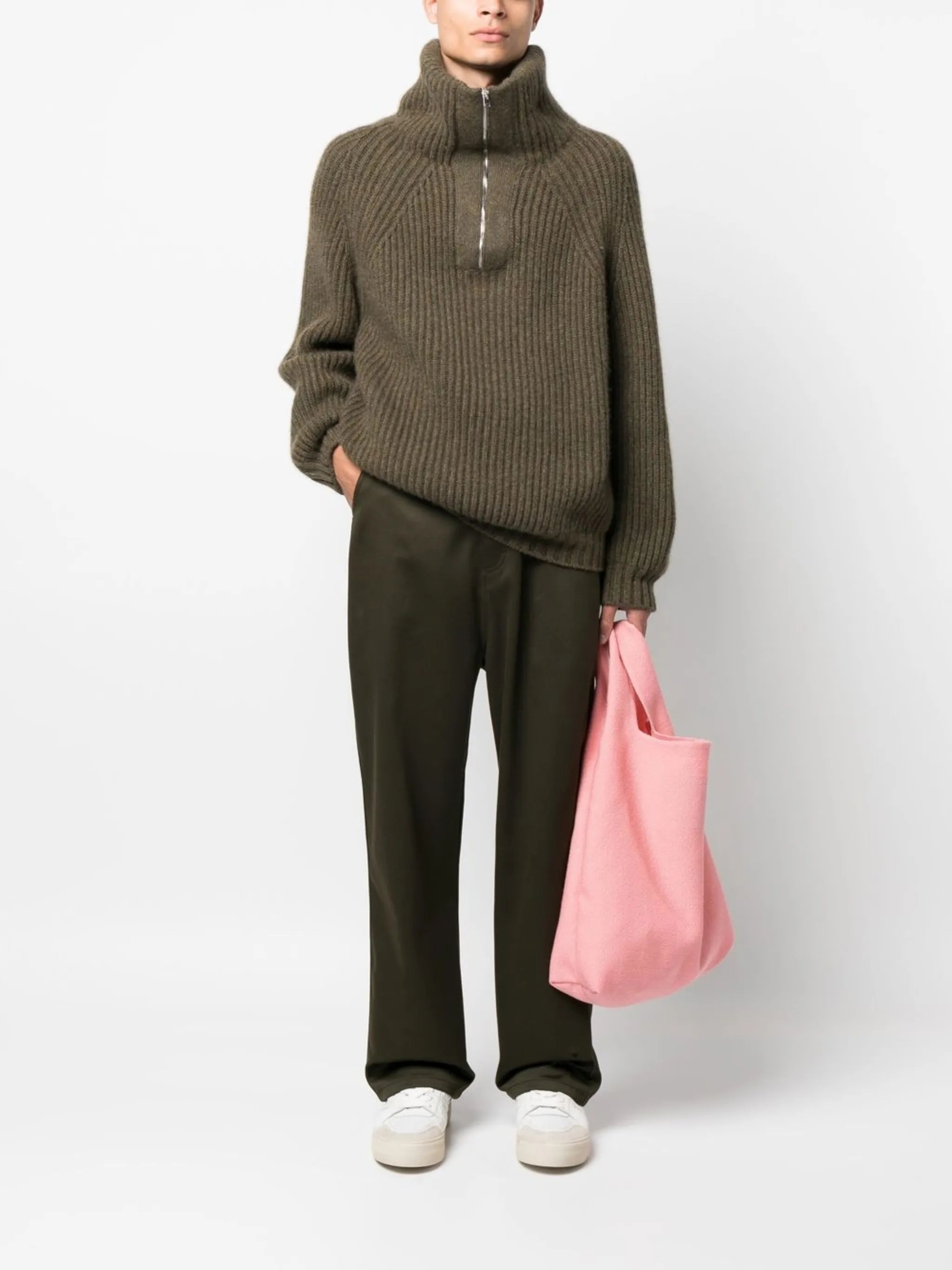 Alex Fit wide-leg trousers
