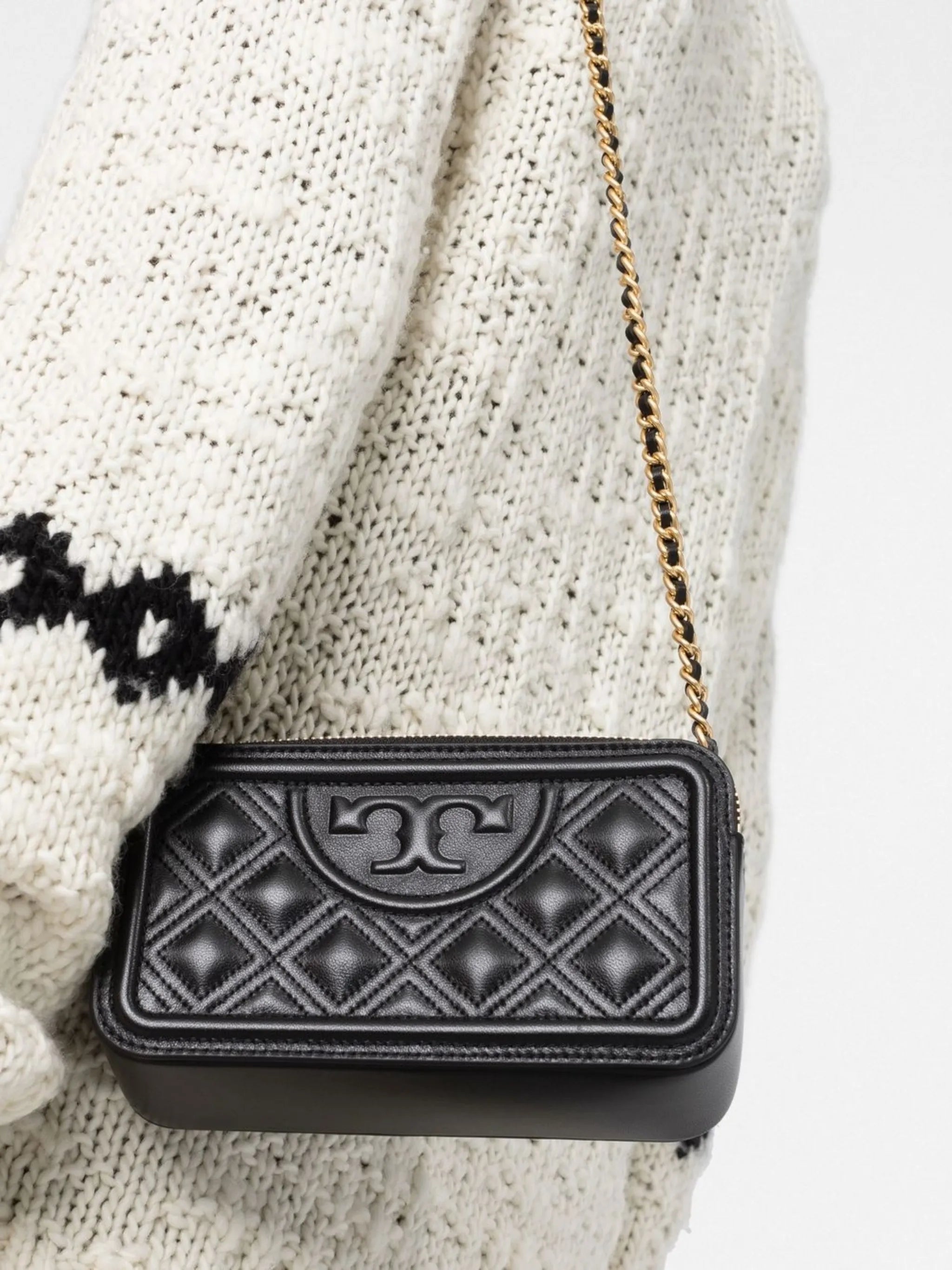 mini Fleming double-zip bag