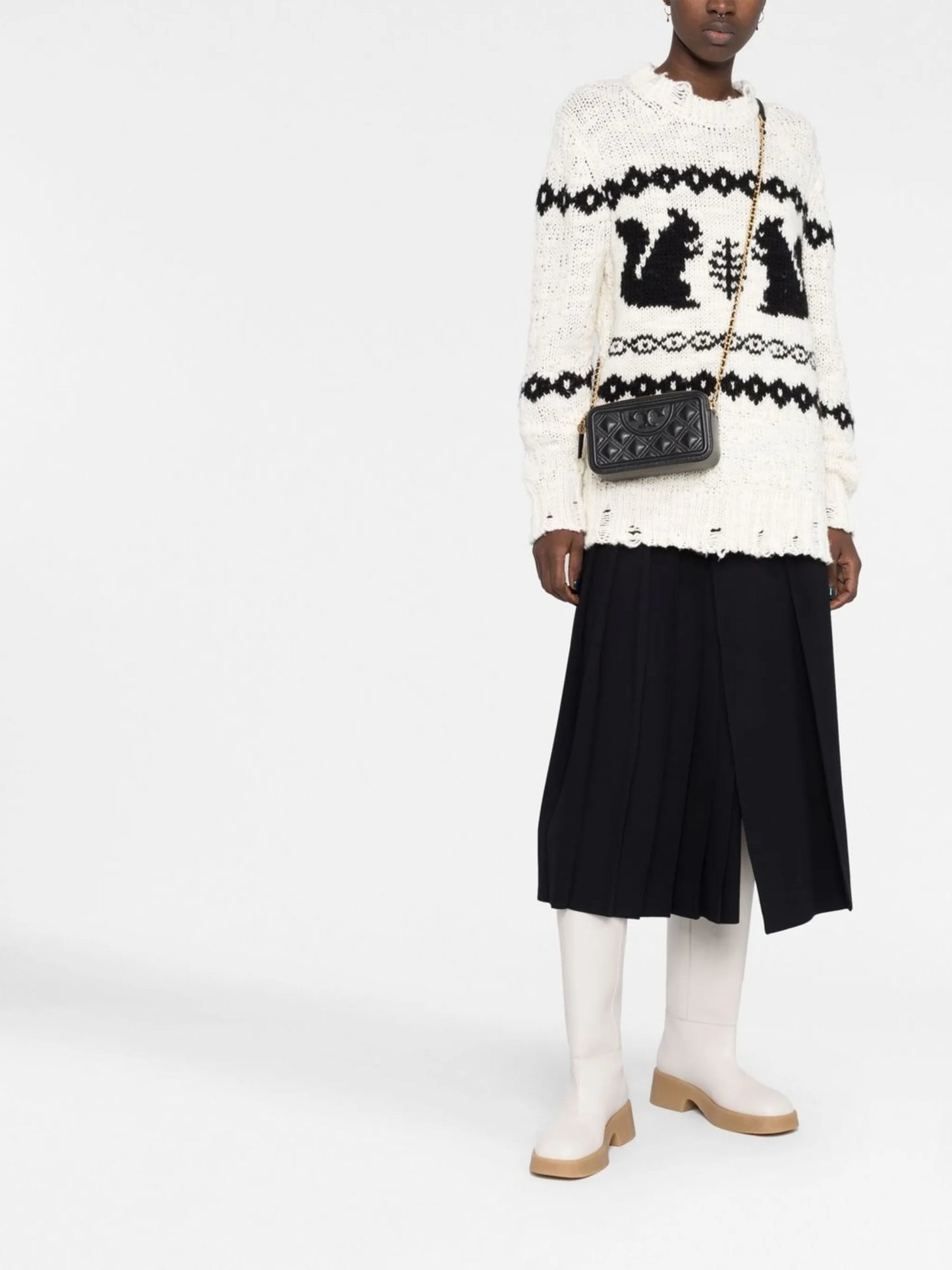 mini Fleming double-zip bag