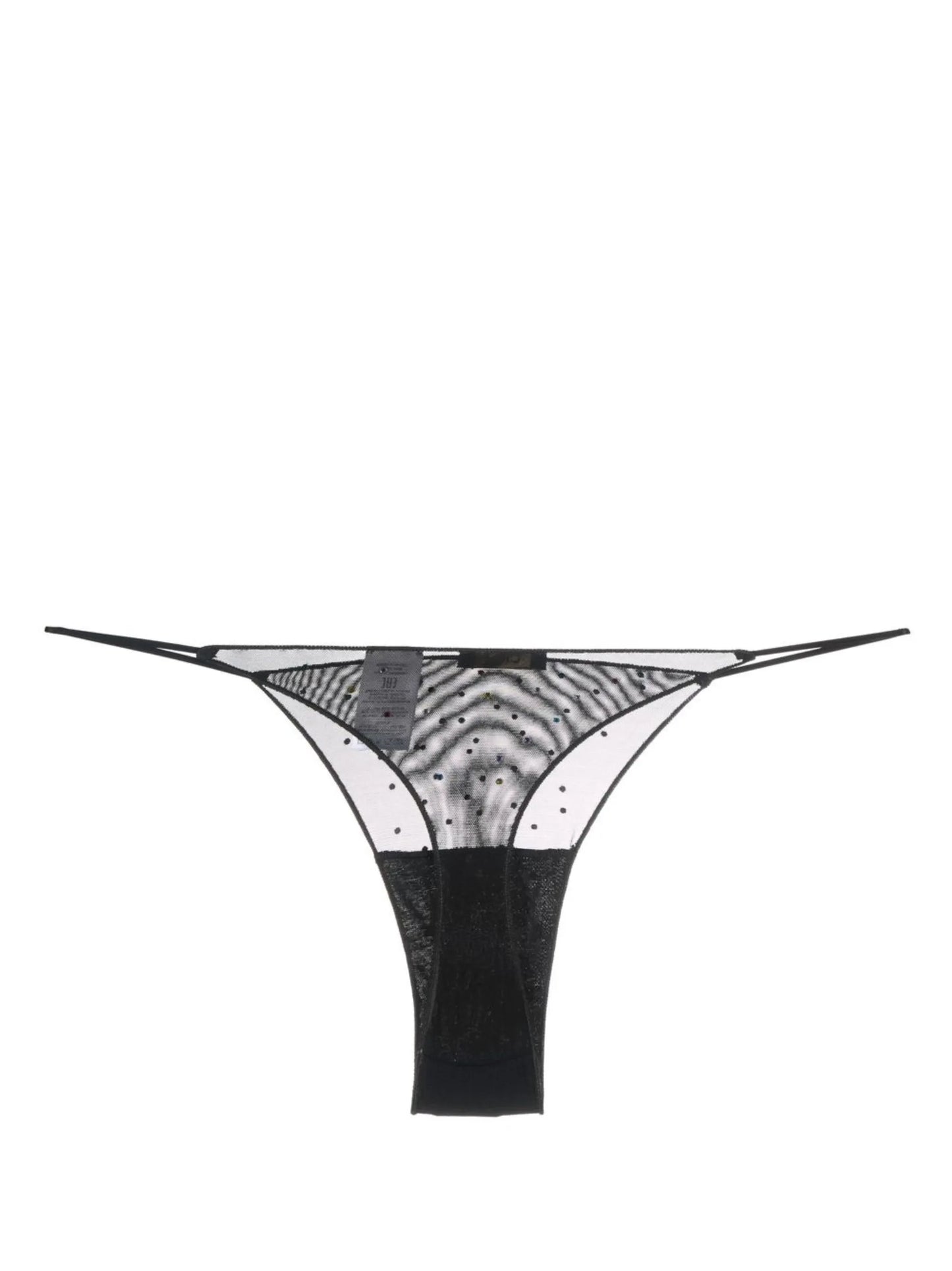 Gem sheer thong