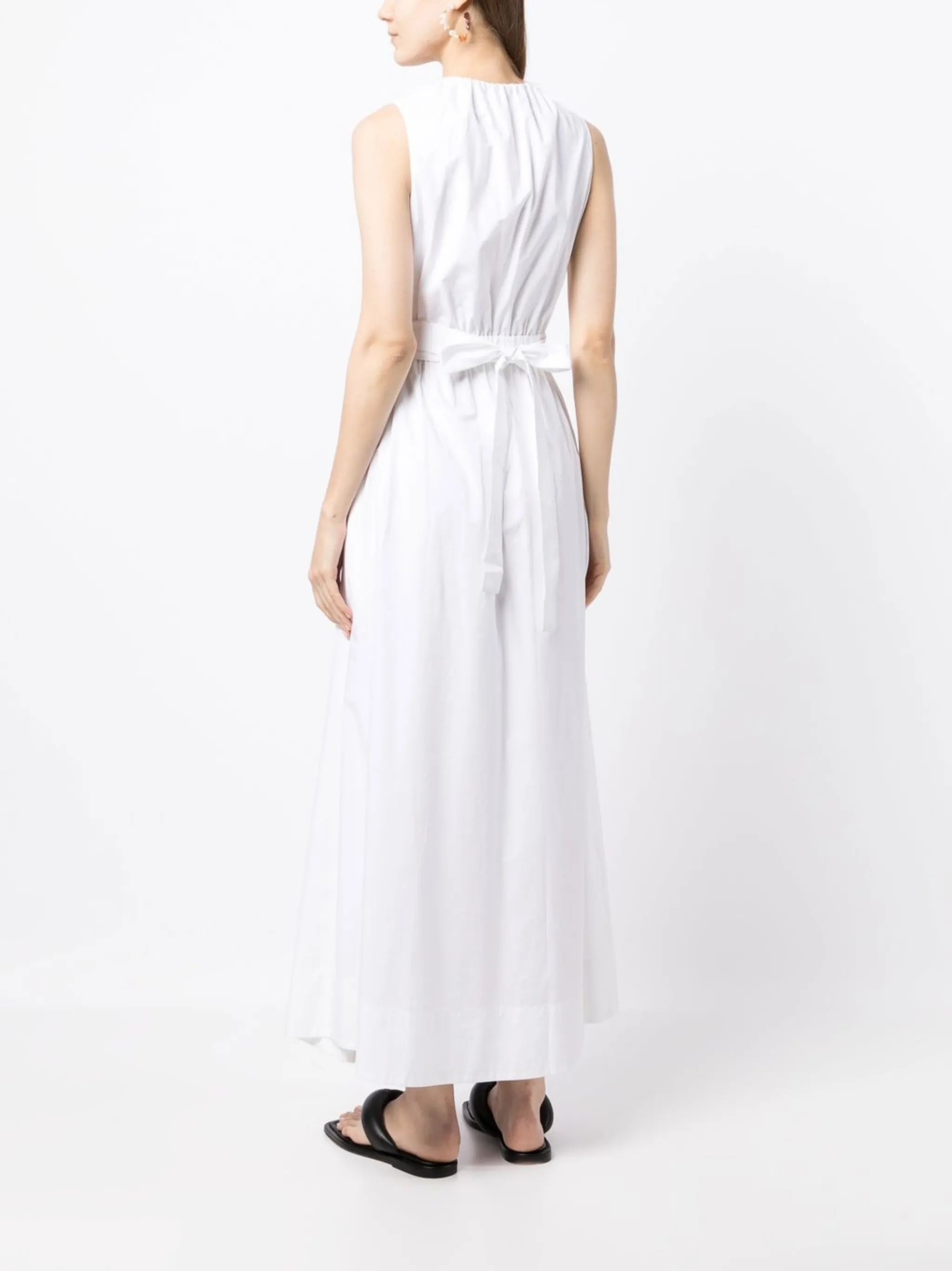 Dion gathered maxi dress