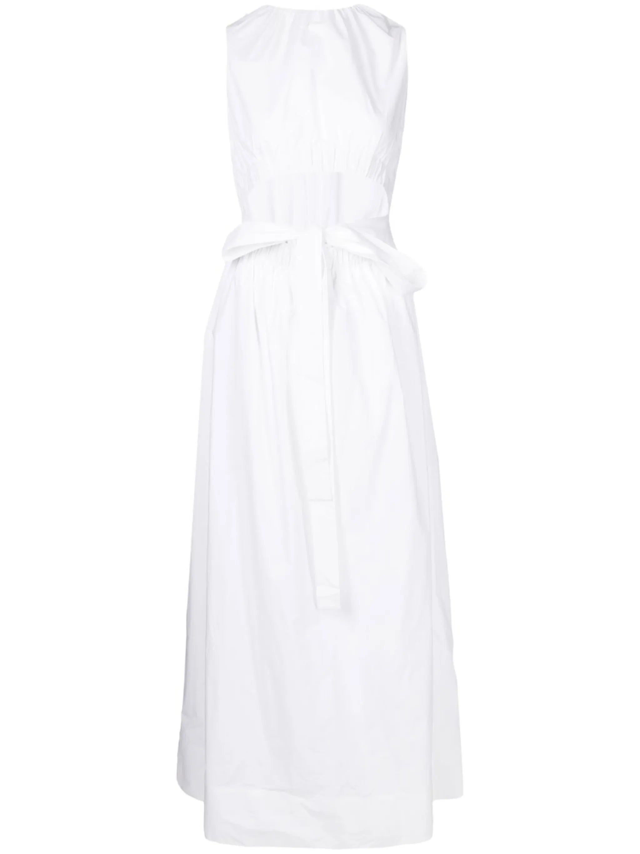 Dion gathered maxi dress