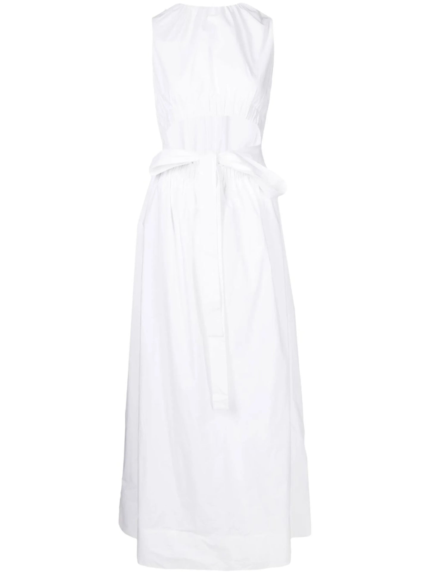 Dion gathered maxi dress