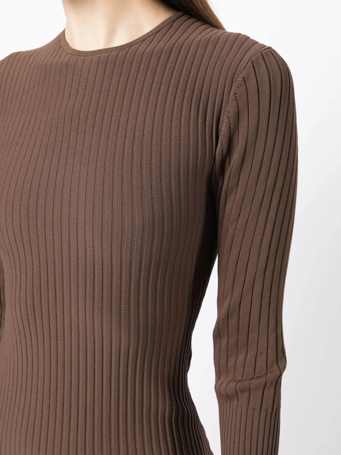 Sylvie long-sleeve fringed dress