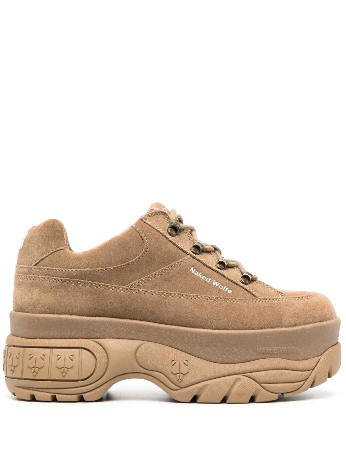 Sporty 70mm platform sneakers