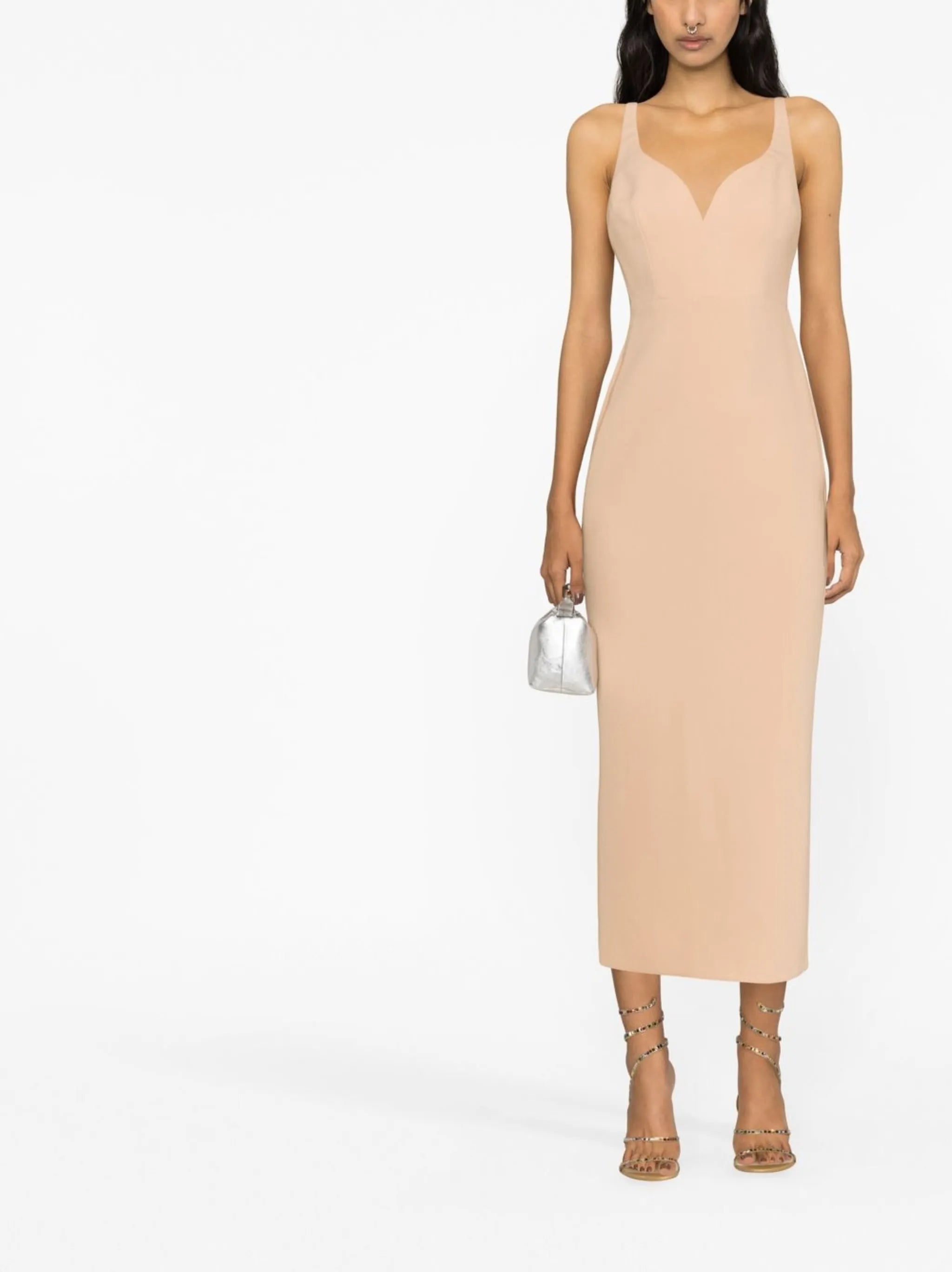 Blakely sleeveless midi dress