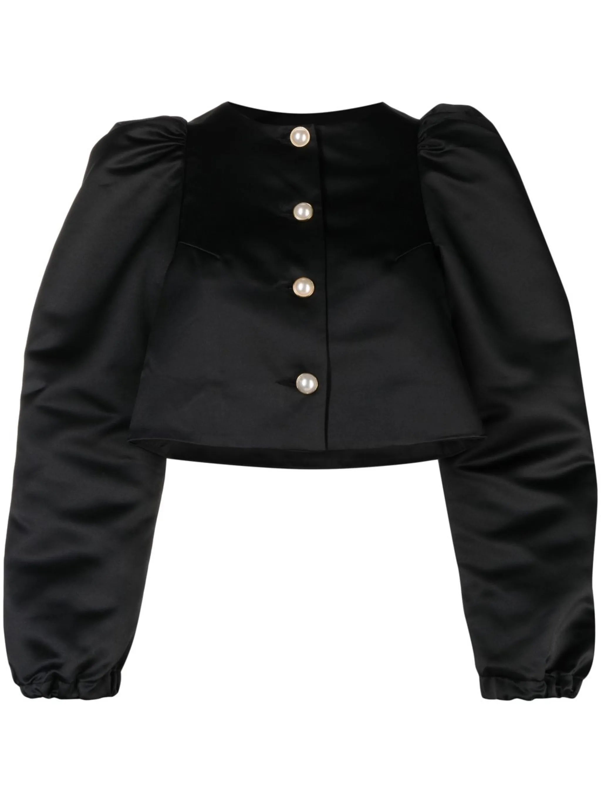 Mystery Puff cropped jacket