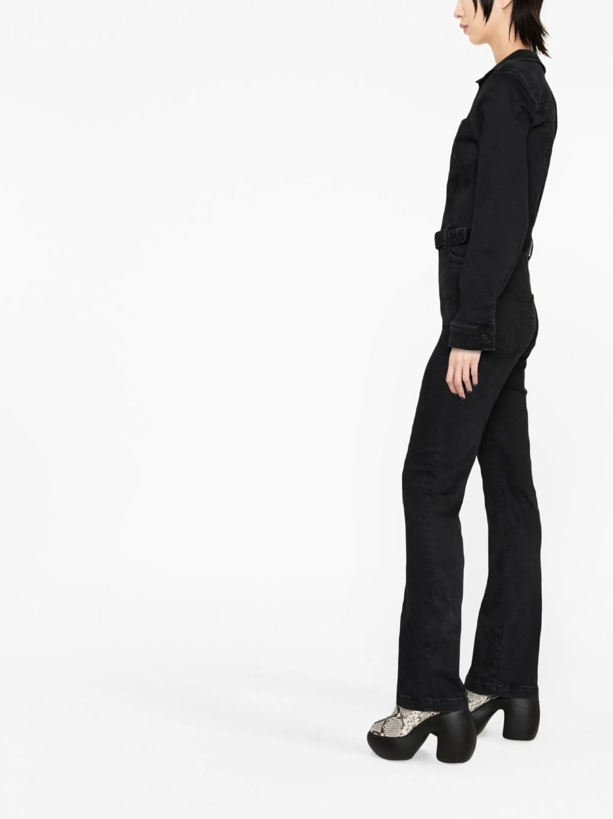 Manhattan belted jumpsuit