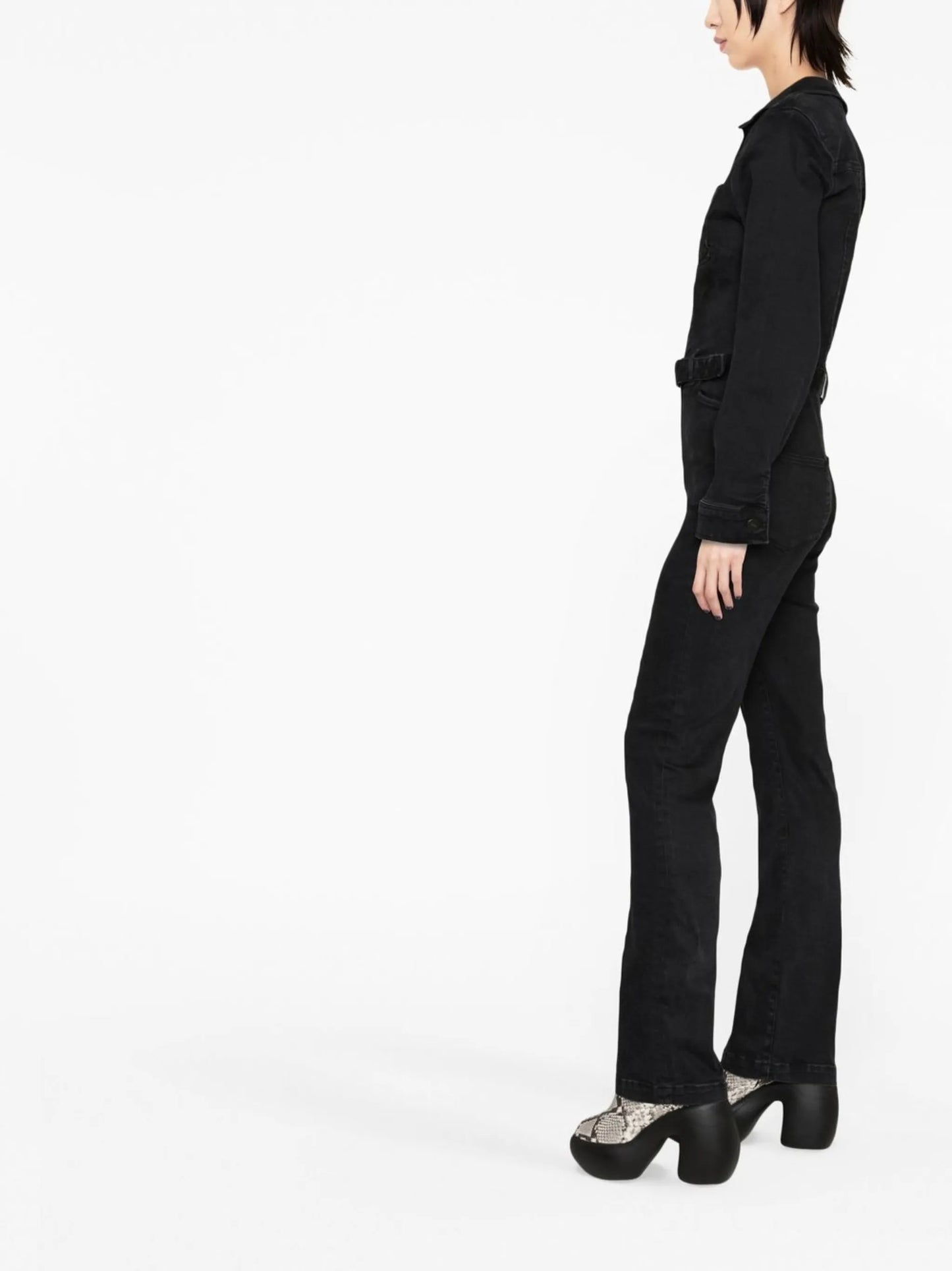 Manhattan belted jumpsuit
