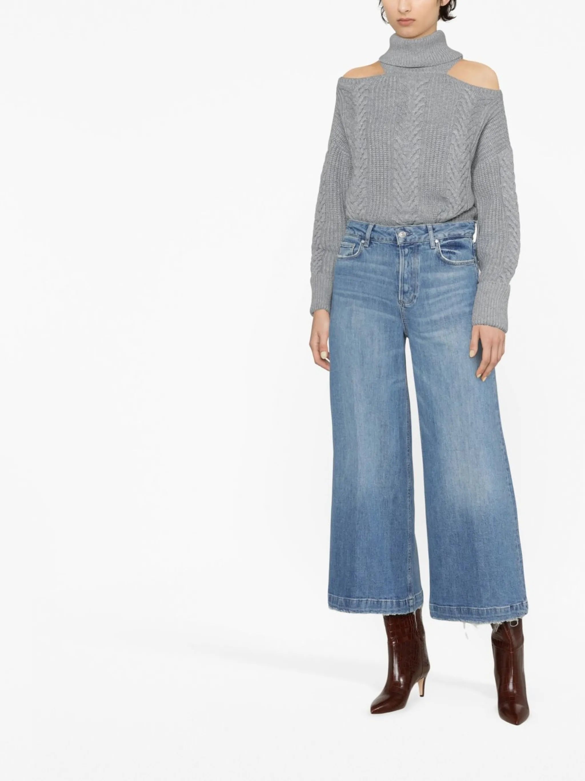 Frankie wide-leg jeans
