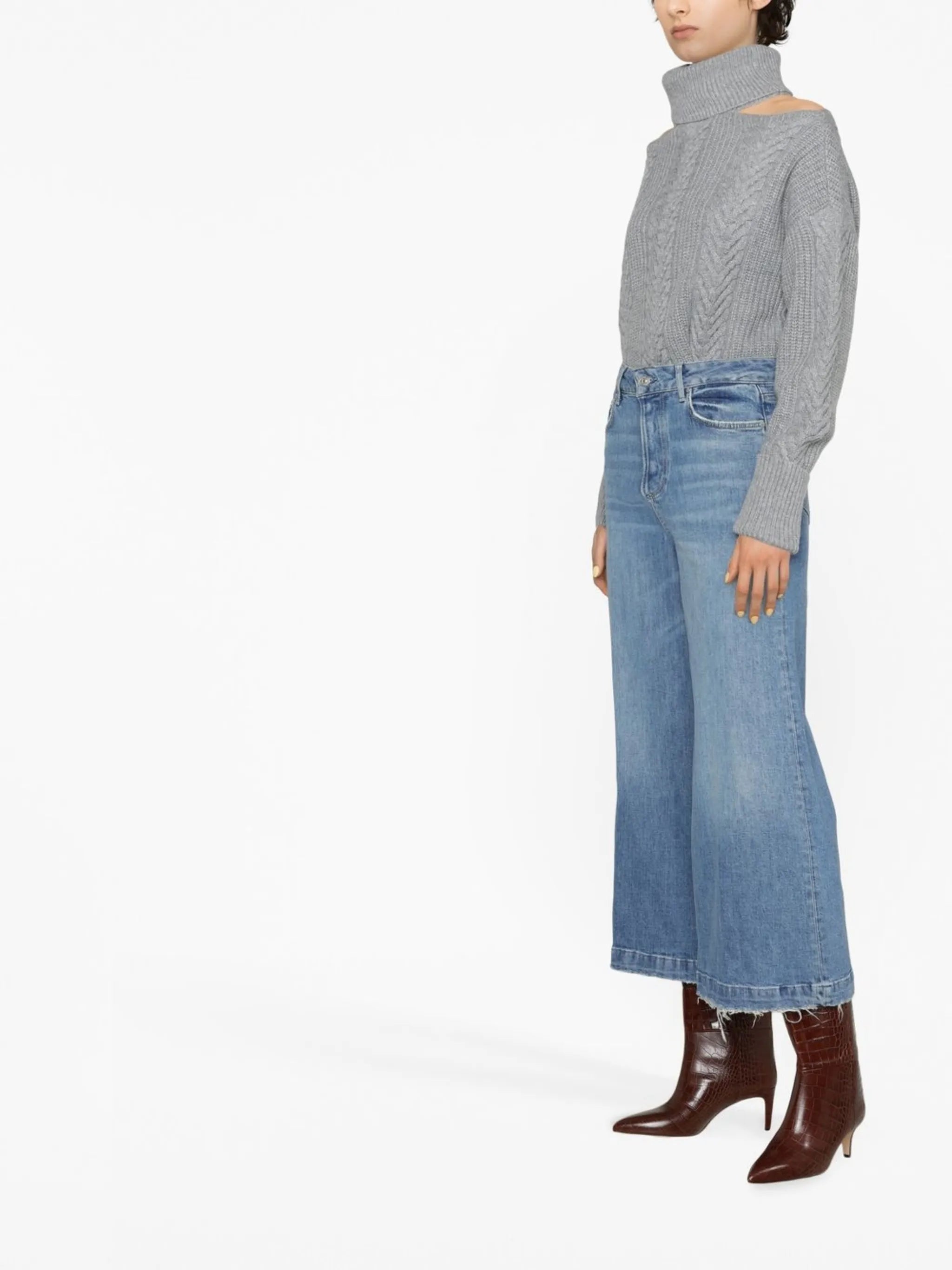 Frankie wide-leg jeans