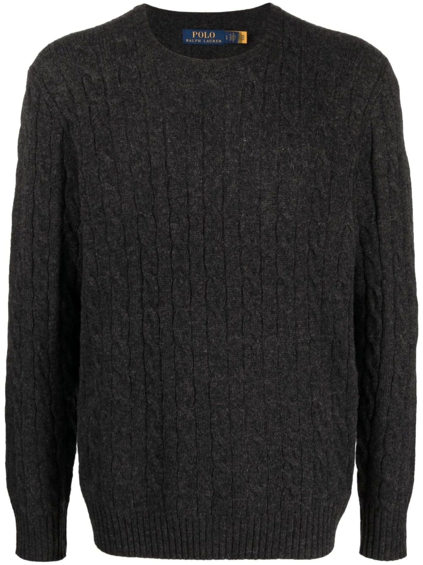wool-cashmere cable knit jumper
