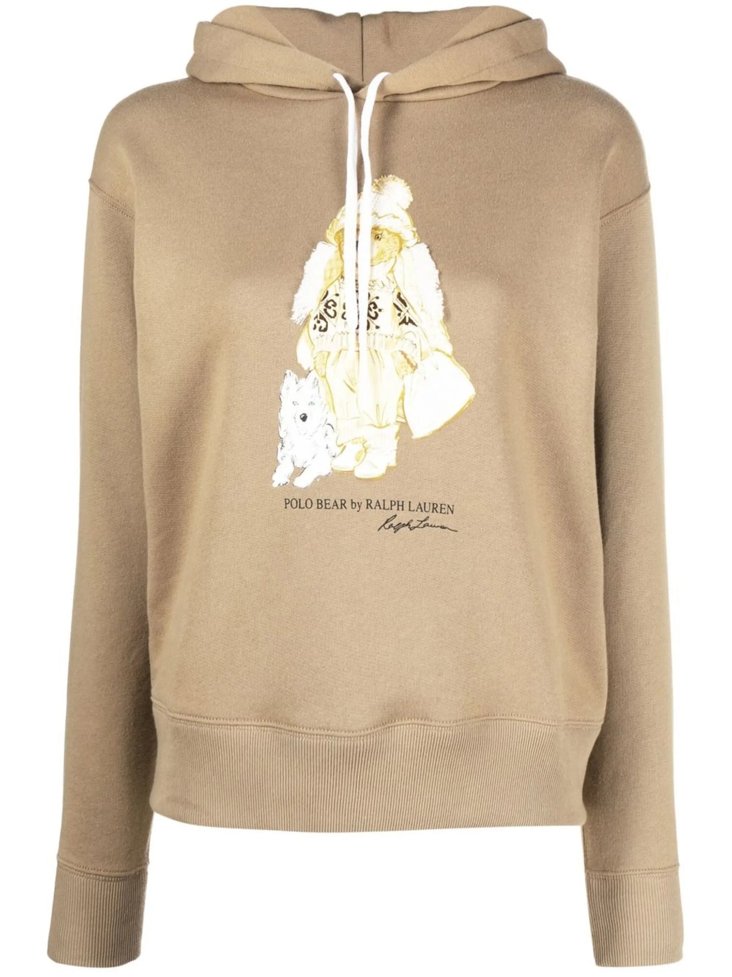 Polo Bear motif hoodie