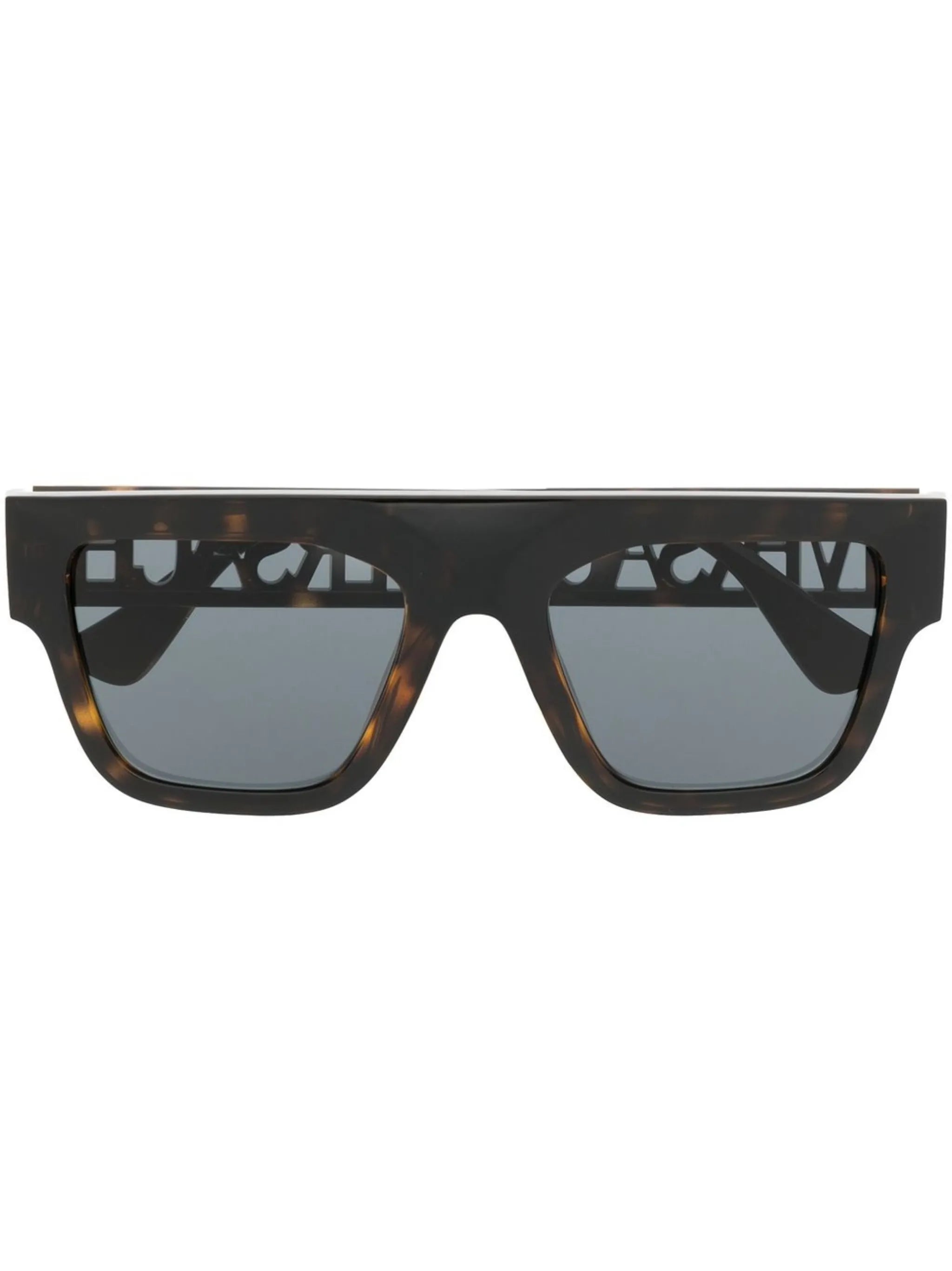 logo-detail square-frame sunglasses