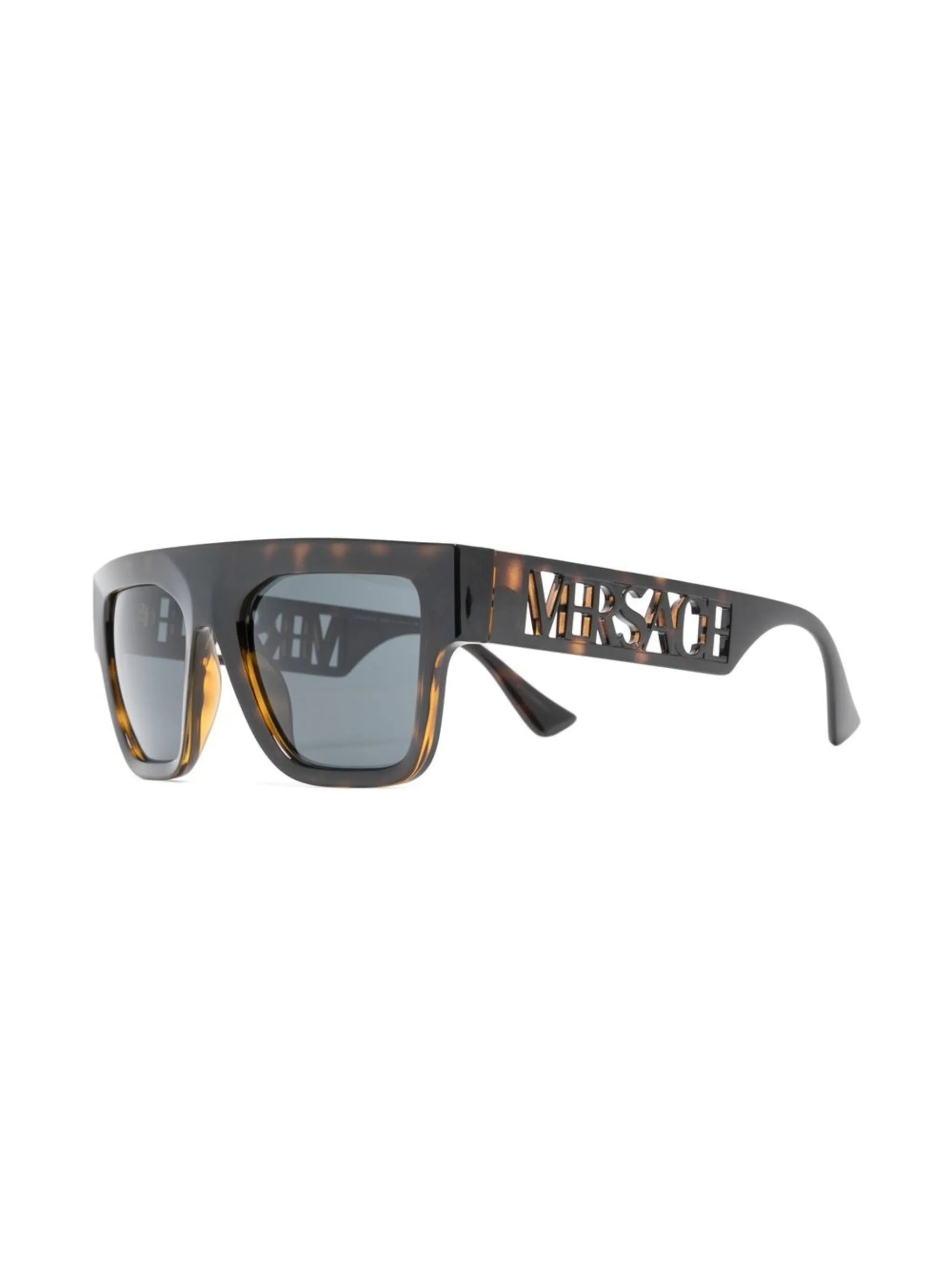 logo-detail square-frame sunglasses