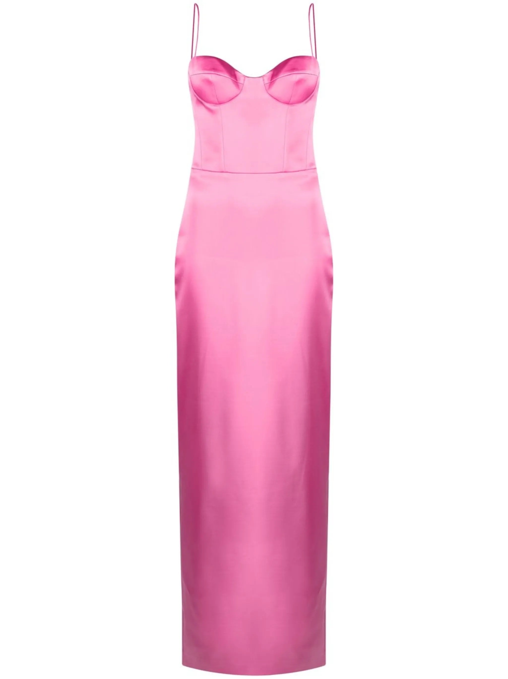sweetheart-neck sleeveless dress