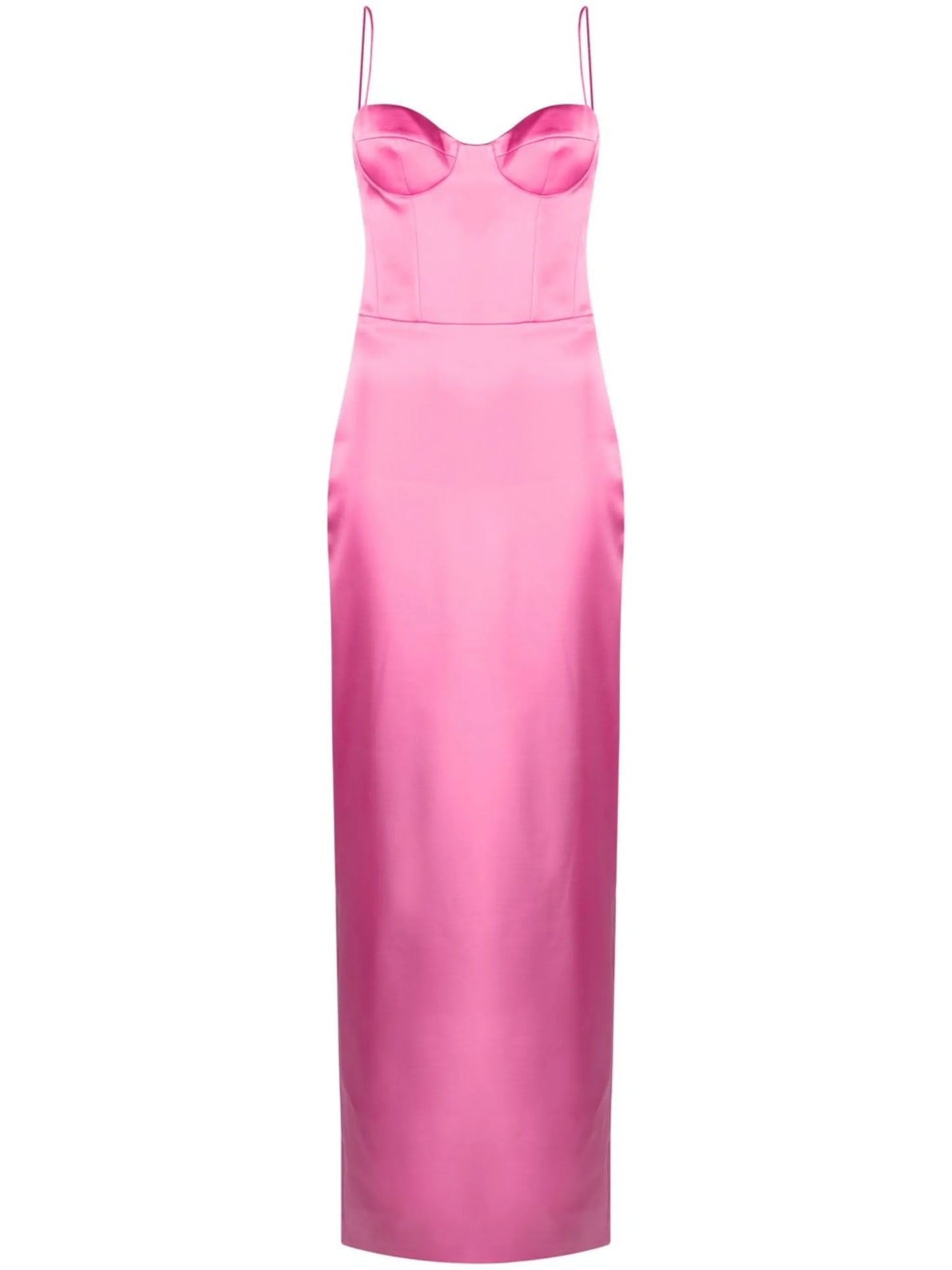 sweetheart-neck sleeveless dress