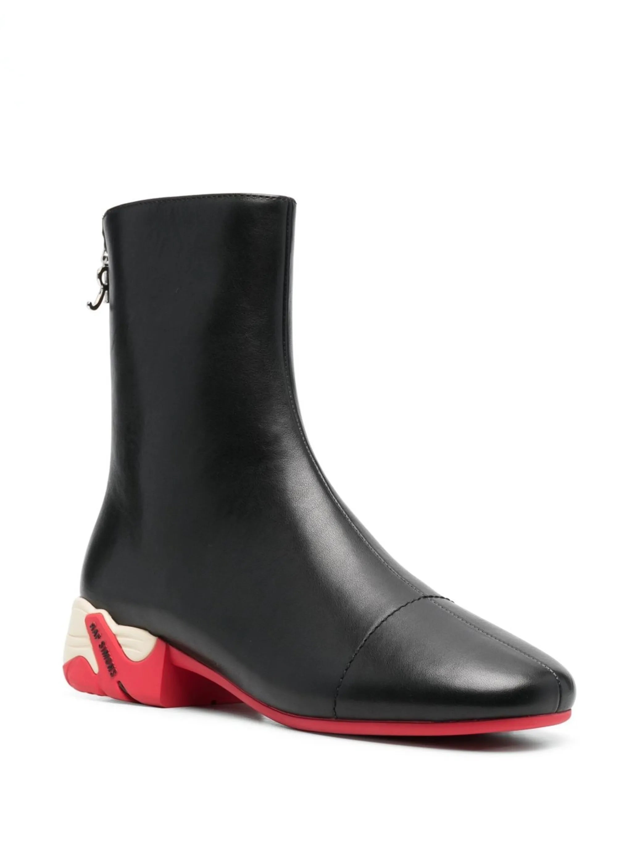 contrasting-heel detail 45mm boots