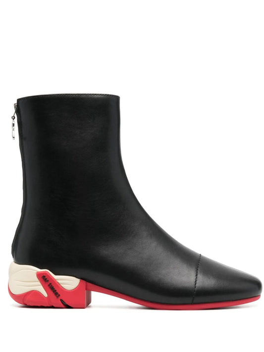 contrasting-heel detail 45mm boots