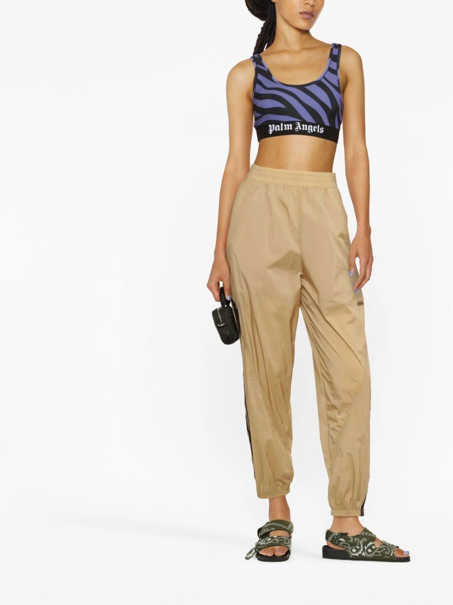 logo-band crop top