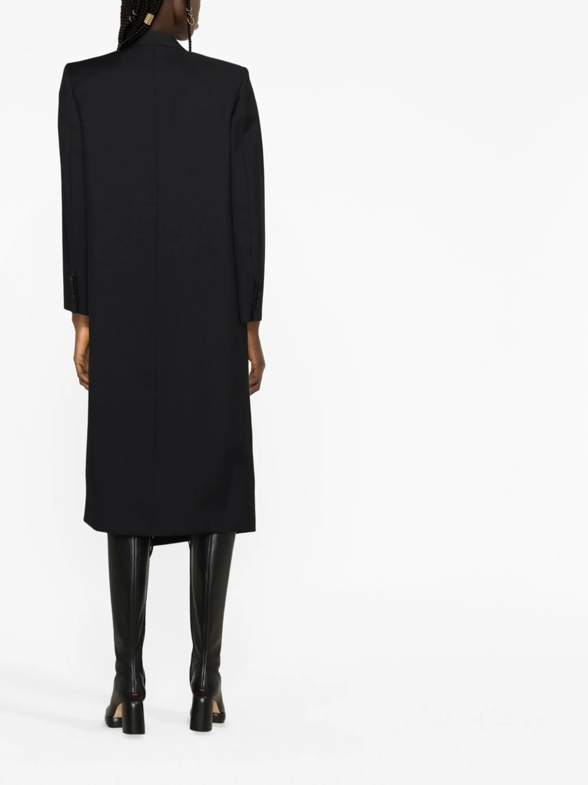 belted double-breasted coat