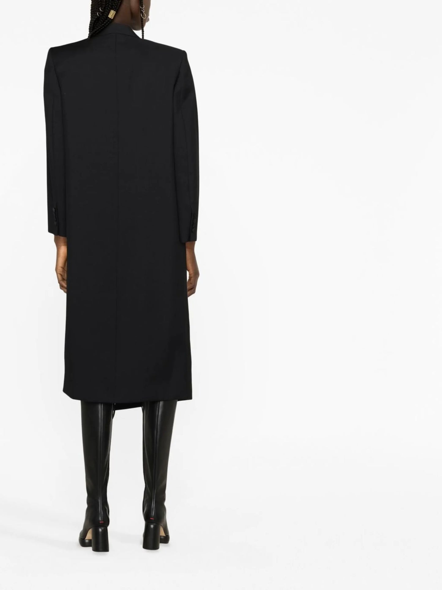 belted double-breasted coat