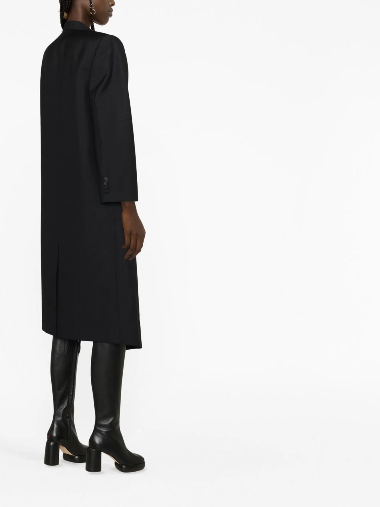 belted double-breasted coat