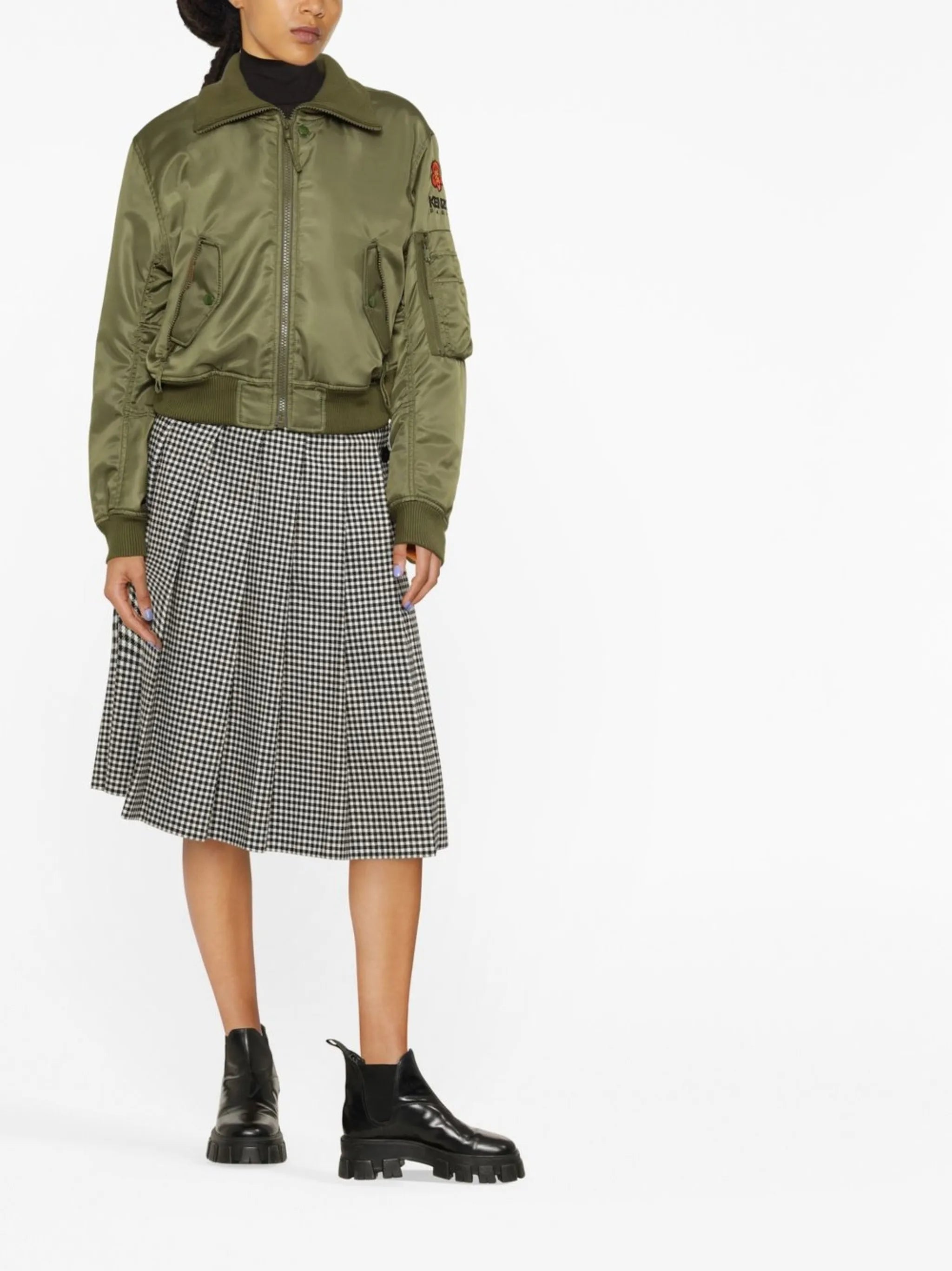 Boke Flower bomber jacket