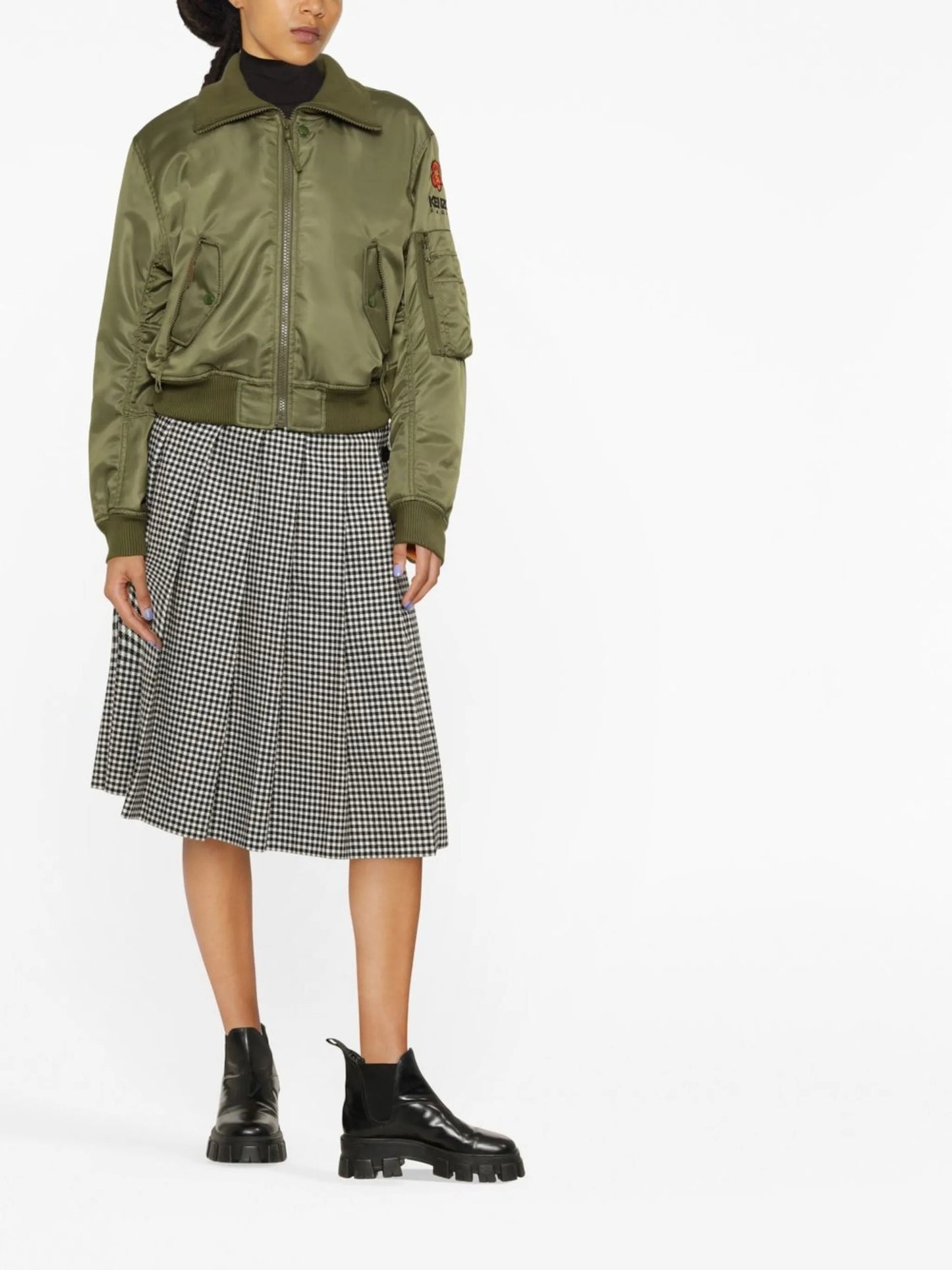 Boke Flower bomber jacket